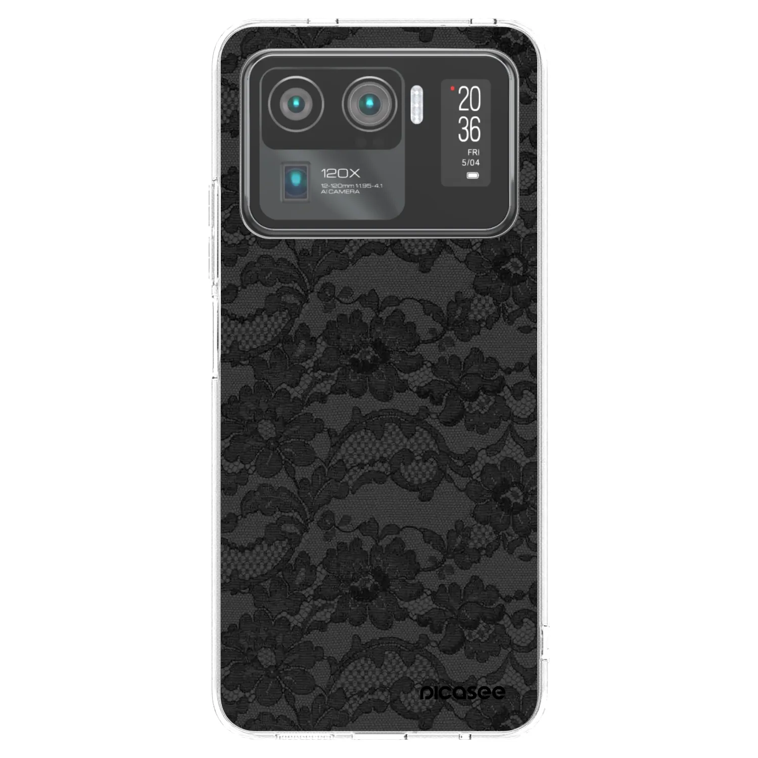 Picasee silikónový prehľadný obal pre Xiaomi Mi 11 Ultra - Dark Elegance
