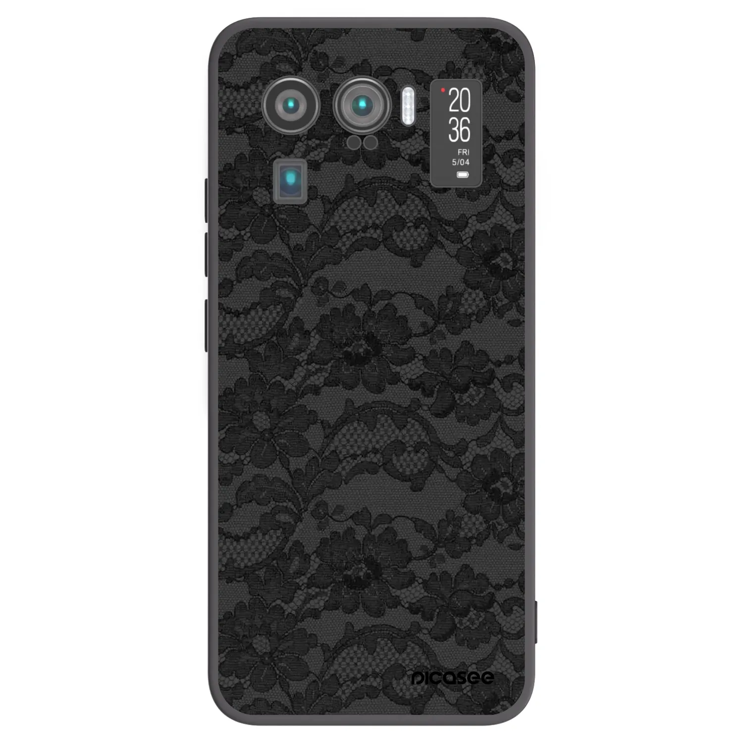 Picasee silikónový čierny obal pre Xiaomi Mi 11 Ultra - Dark Elegance