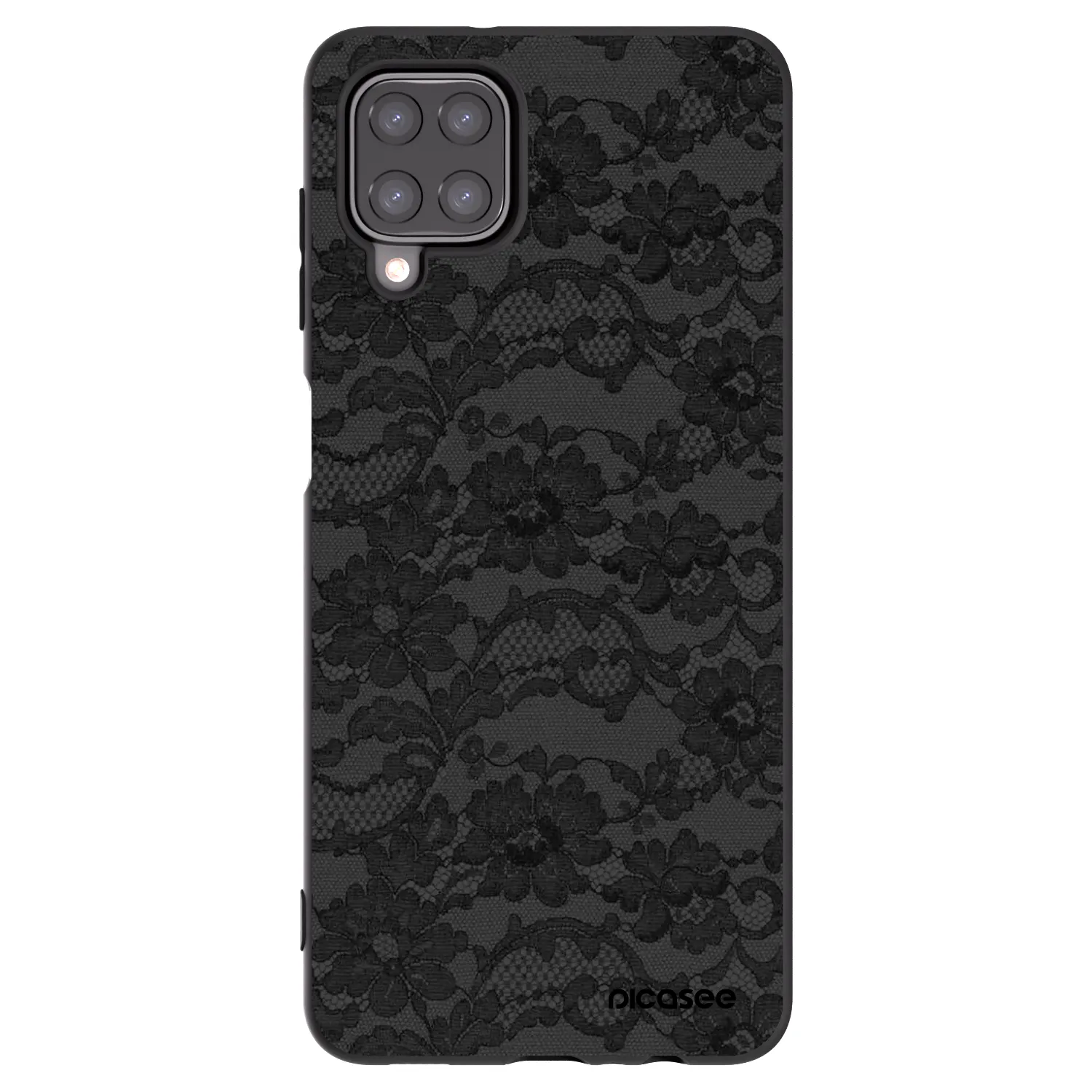 Picasee silikónový čierny obal pre Samsung Galaxy M12 M127F - Dark Elegance