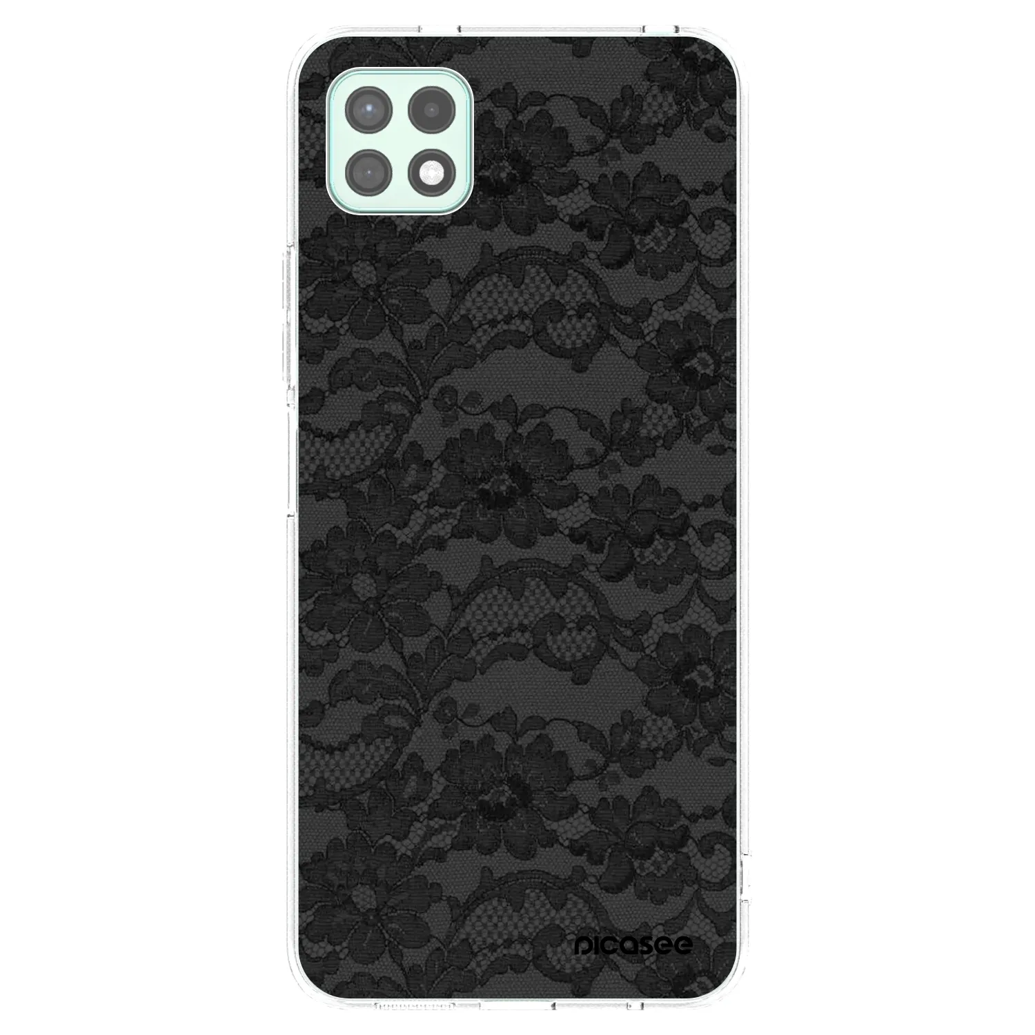 Picasee silikónový prehľadný obal pre Samsung Galaxy A22 A226B 5G - Dark Elegance
