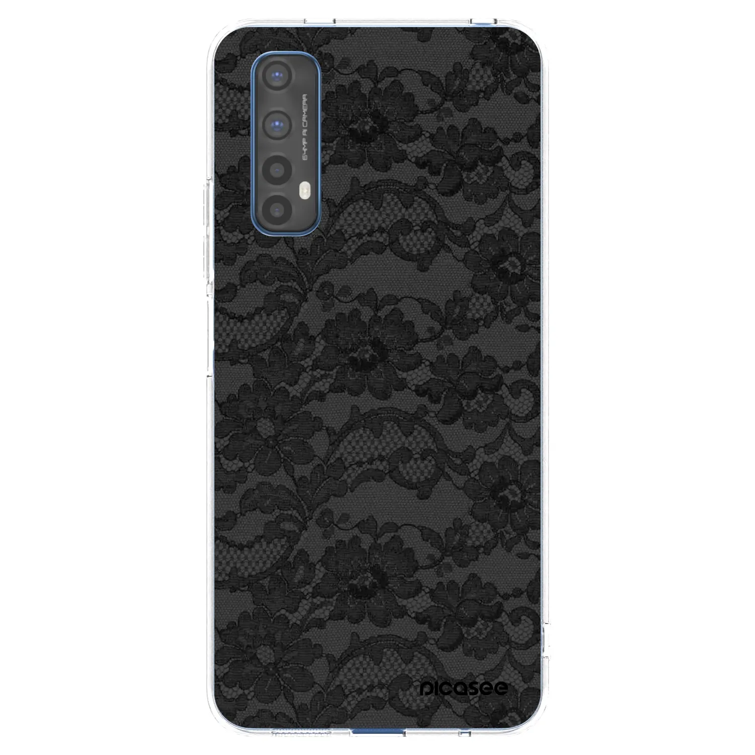 Picasee silikónový prehľadný obal pre Realme 7 - Dark Elegance