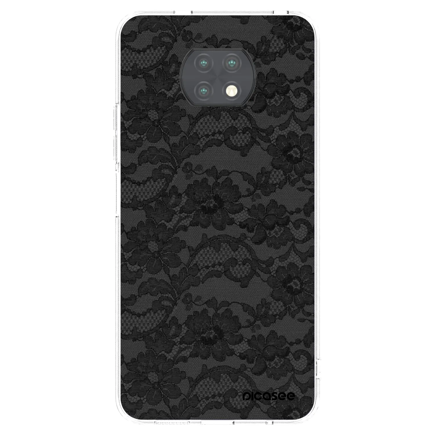 Picasee silikónový prehľadný obal pre Xiaomi Redmi Note 9T - Dark Elegance