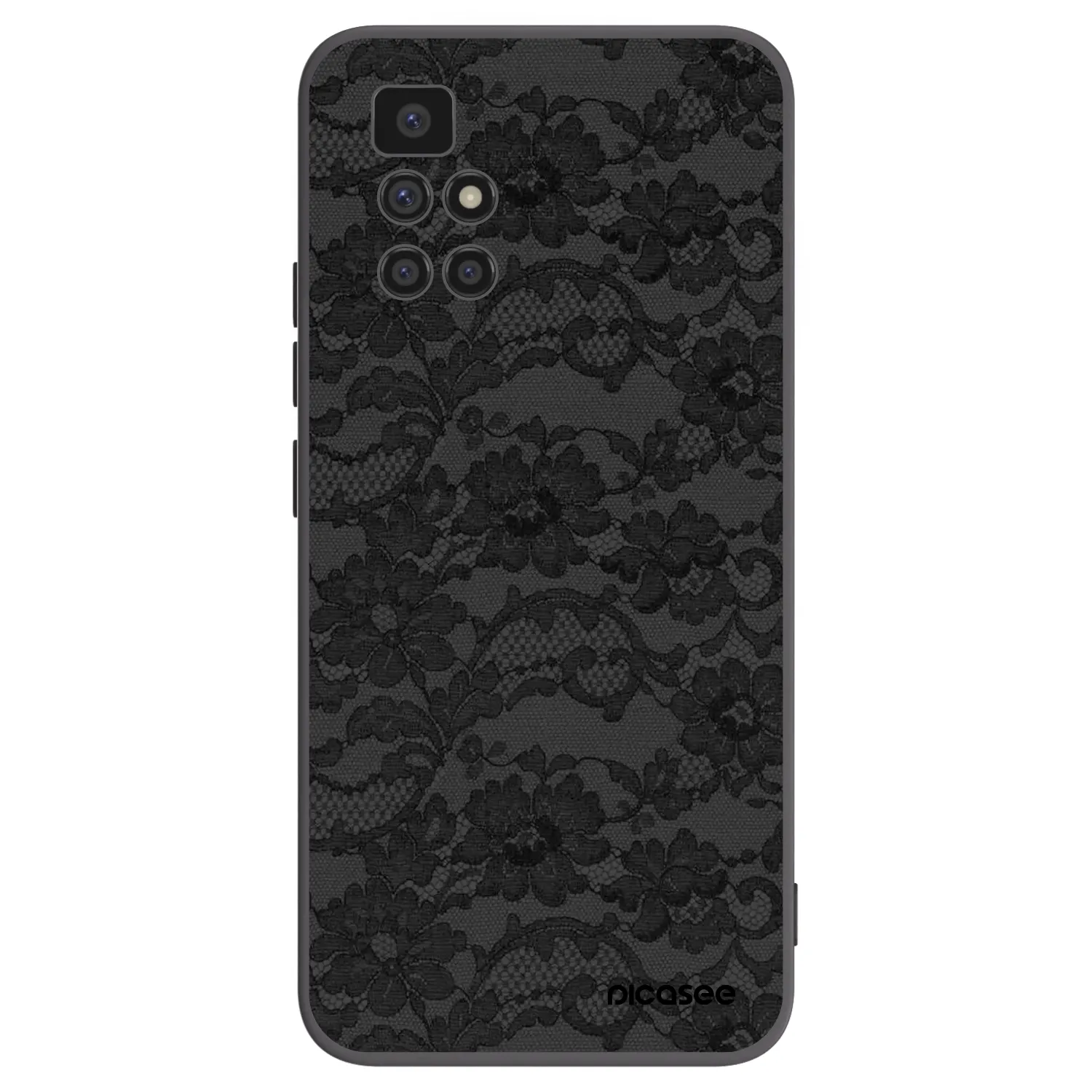 Picasee silikónový čierny obal pre Xiaomi Redmi 10 - Dark Elegance