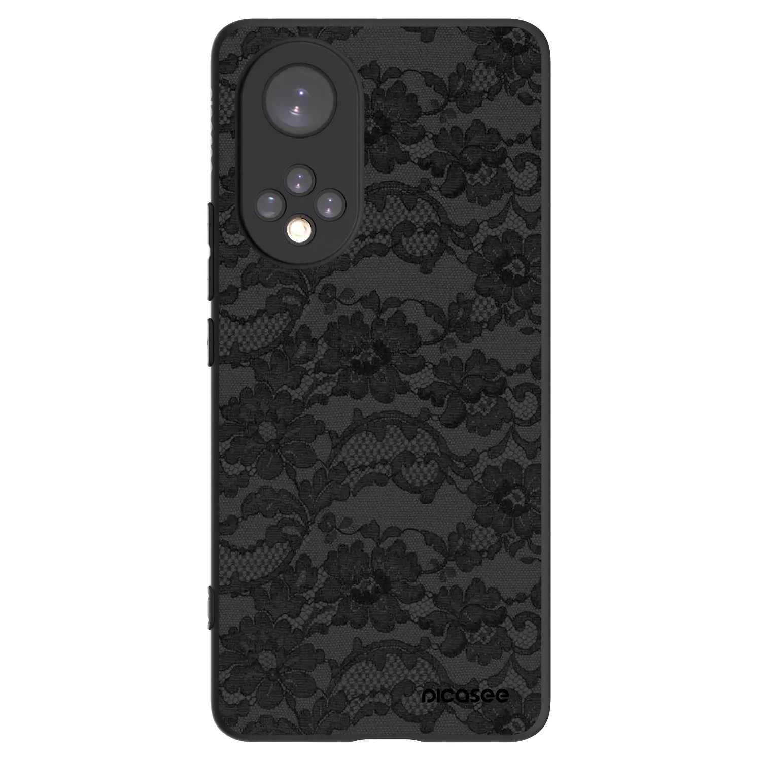 Picasee silikónový čierny obal pre Honor 50 5G - Dark Elegance