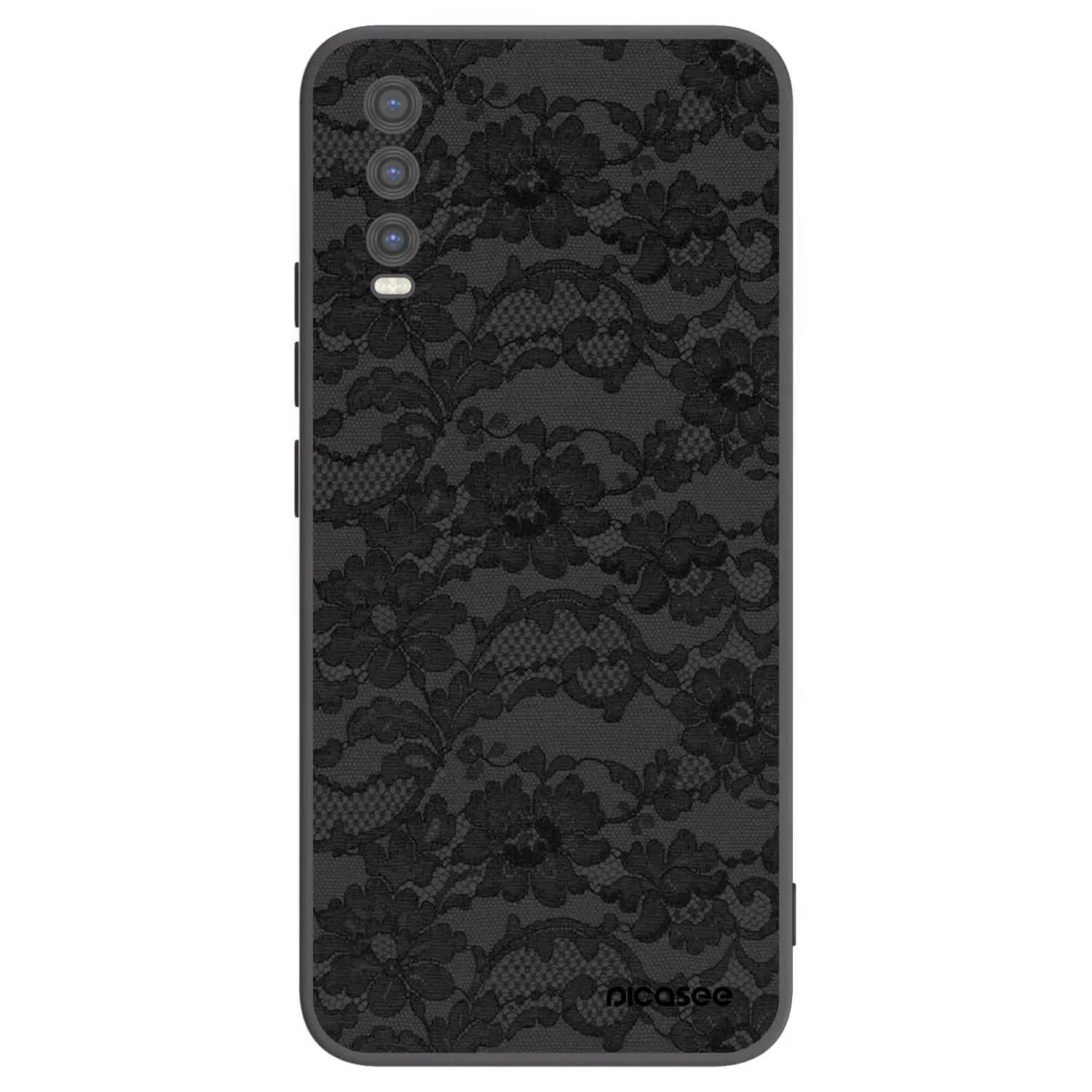 Picasee silikónový čierny obal pre Vivo Y20s - Dark Elegance