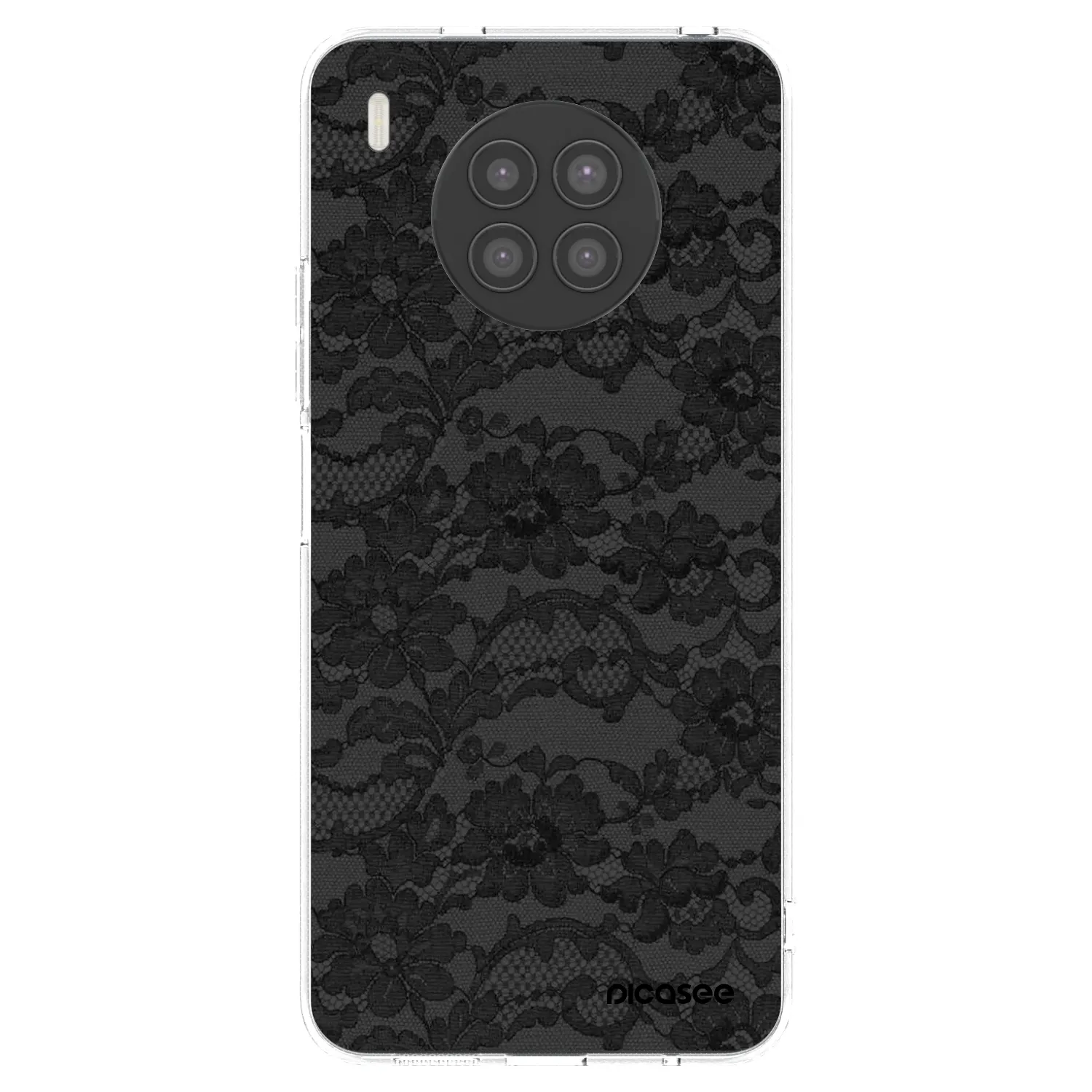 Picasee silikónový prehľadný obal pre Huawei Nova 8i - Dark Elegance