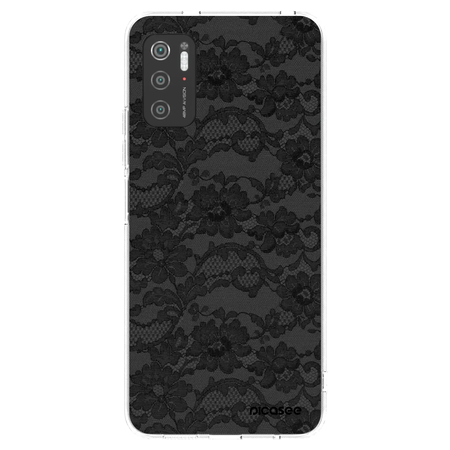 Picasee silikónový prehľadný obal pre Xiaomi Poco M3 Pro 5G - Dark Elegance