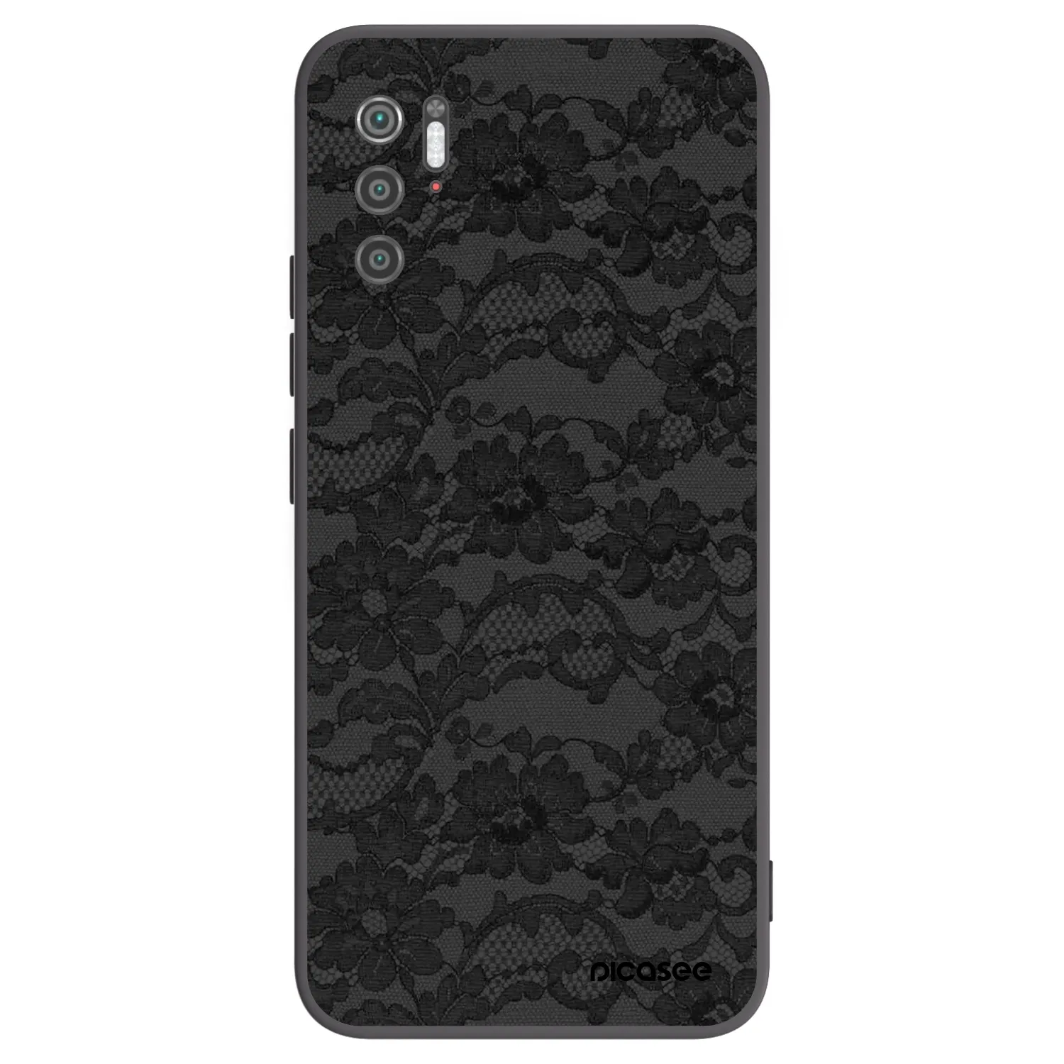Picasee silikónový čierny obal pre Xiaomi Poco M3 Pro 5G - Dark Elegance
