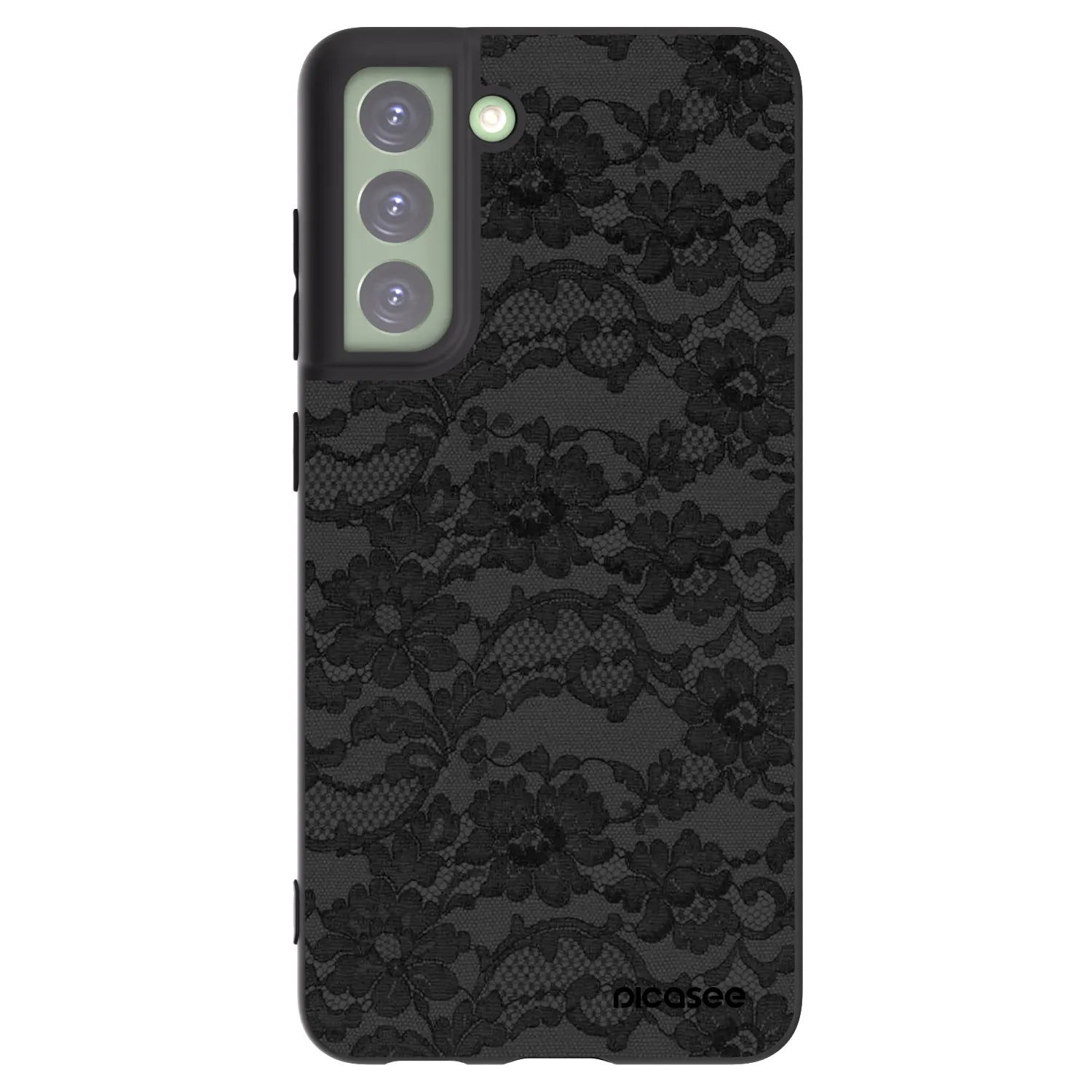 Picasee silikónový čierny obal pre Samsung Galaxy S21 FE 5G - Dark Elegance