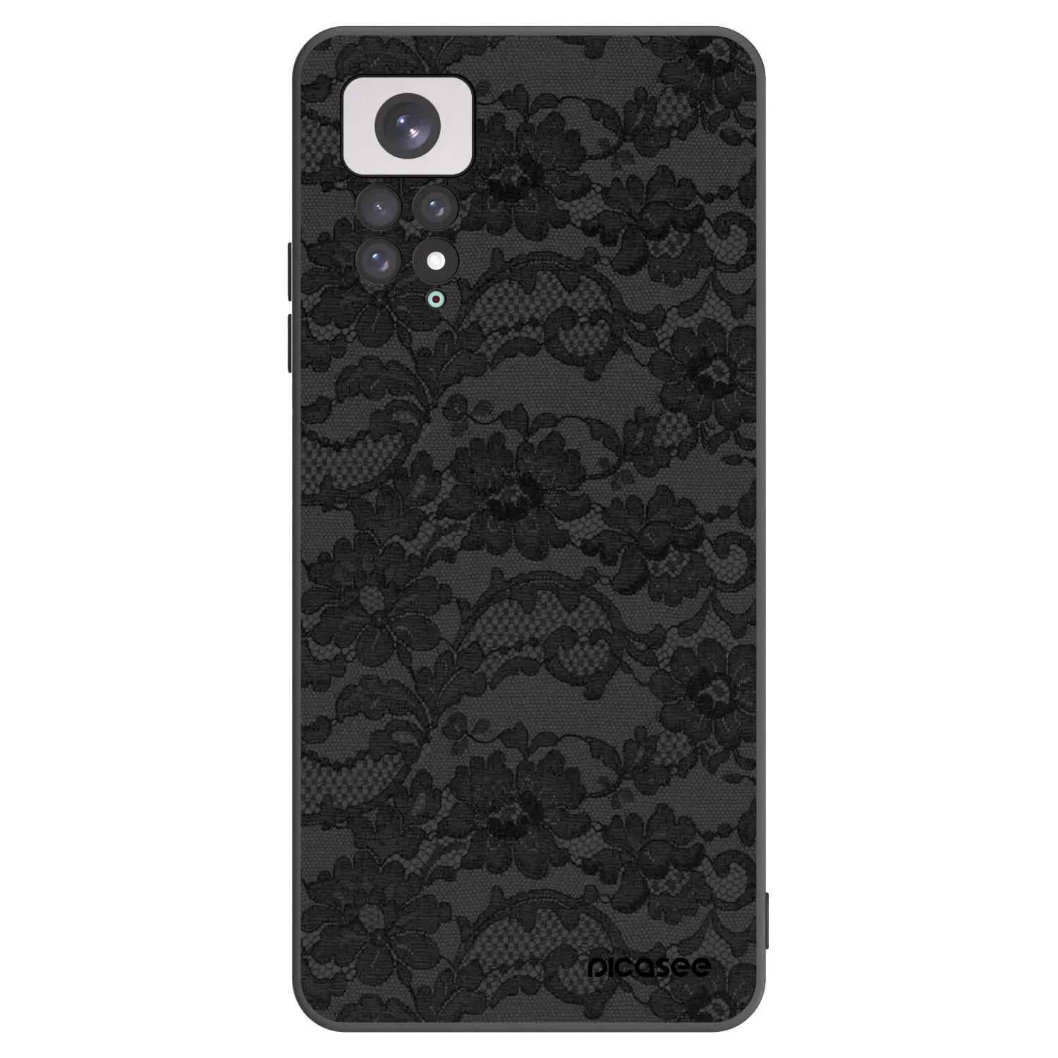 Picasee silikónový čierny obal pre Xiaomi Redmi Note 11 - Dark Elegance