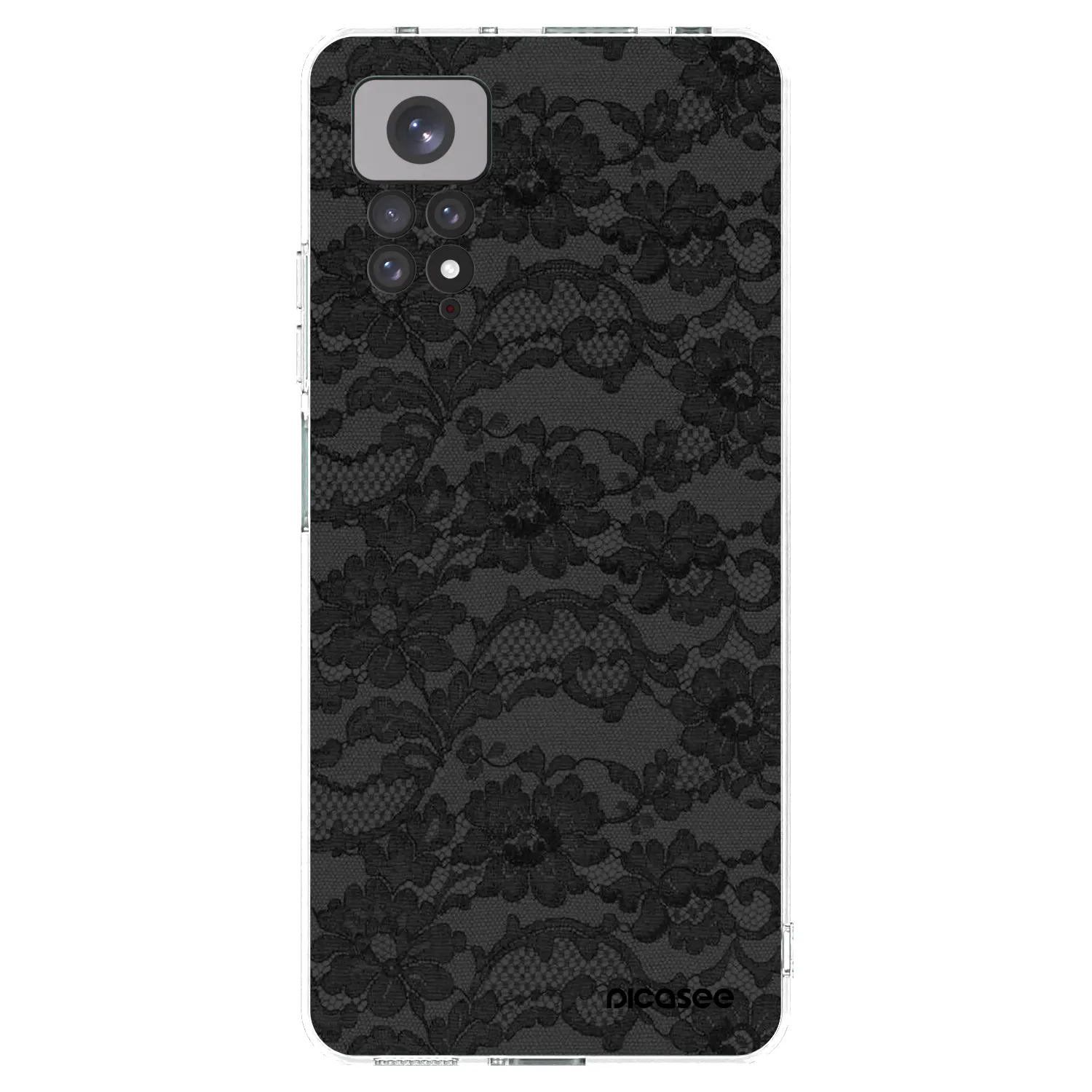 Picasee silikónový prehľadný obal pre Xiaomi Redmi Note 11 - Dark Elegance