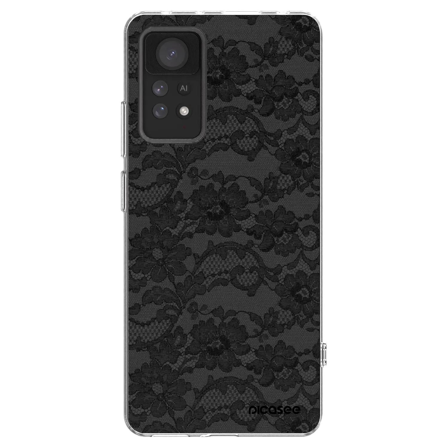 Picasee silikónový prehľadný obal pre Xiaomi Redmi Note 11 Pro 5G - Dark Elegance