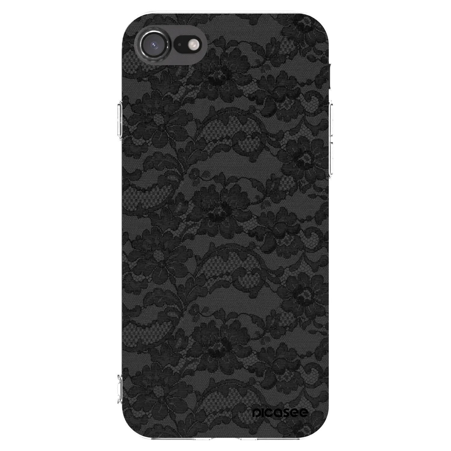 Picasee silikónový prehľadný obal pre Apple iPhone SE 2022 - Dark Elegance