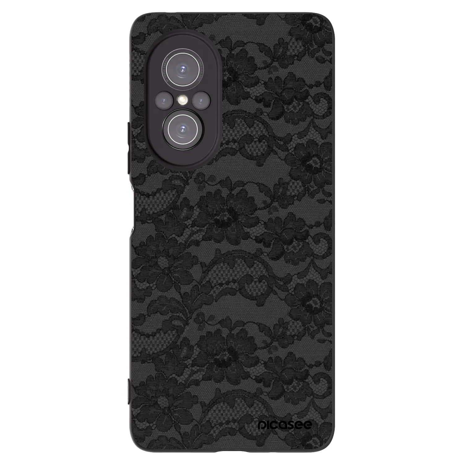 Picasee silikónový čierny obal pre Huawei Nova 9 SE - Dark Elegance
