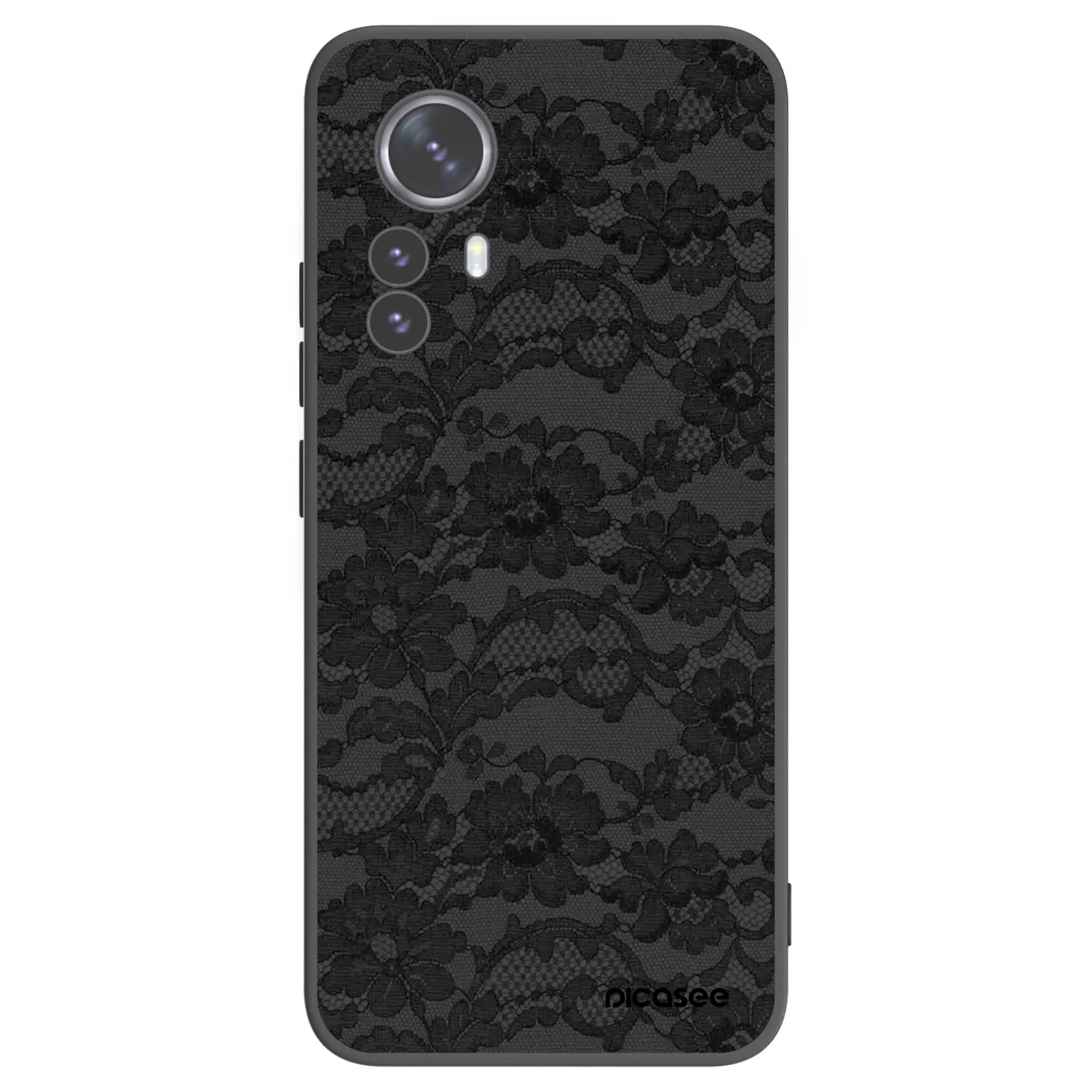 Picasee silikónový čierny obal pre Xiaomi 12 Pro - Dark Elegance
