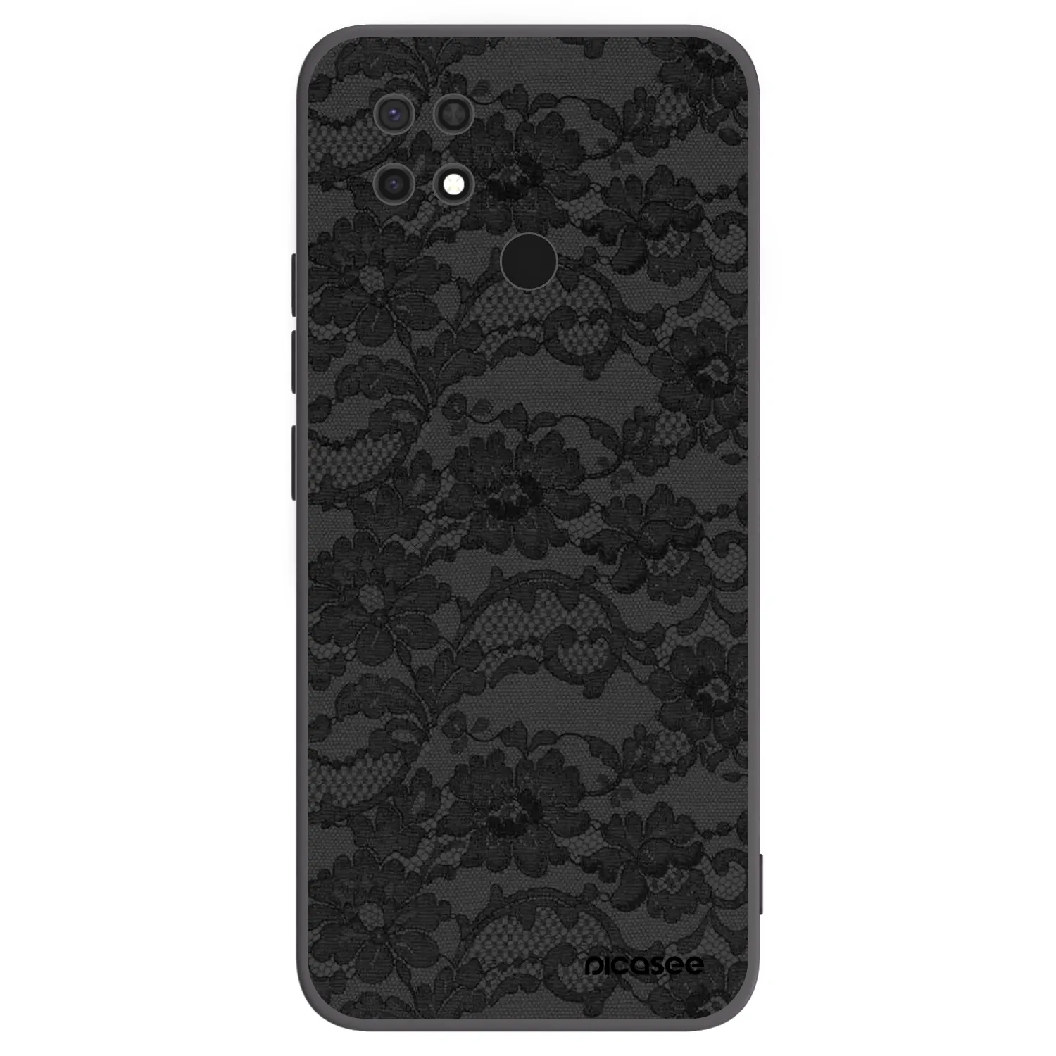 Picasee silikónový čierny obal pre Xiaomi Redmi 10C - Dark Elegance