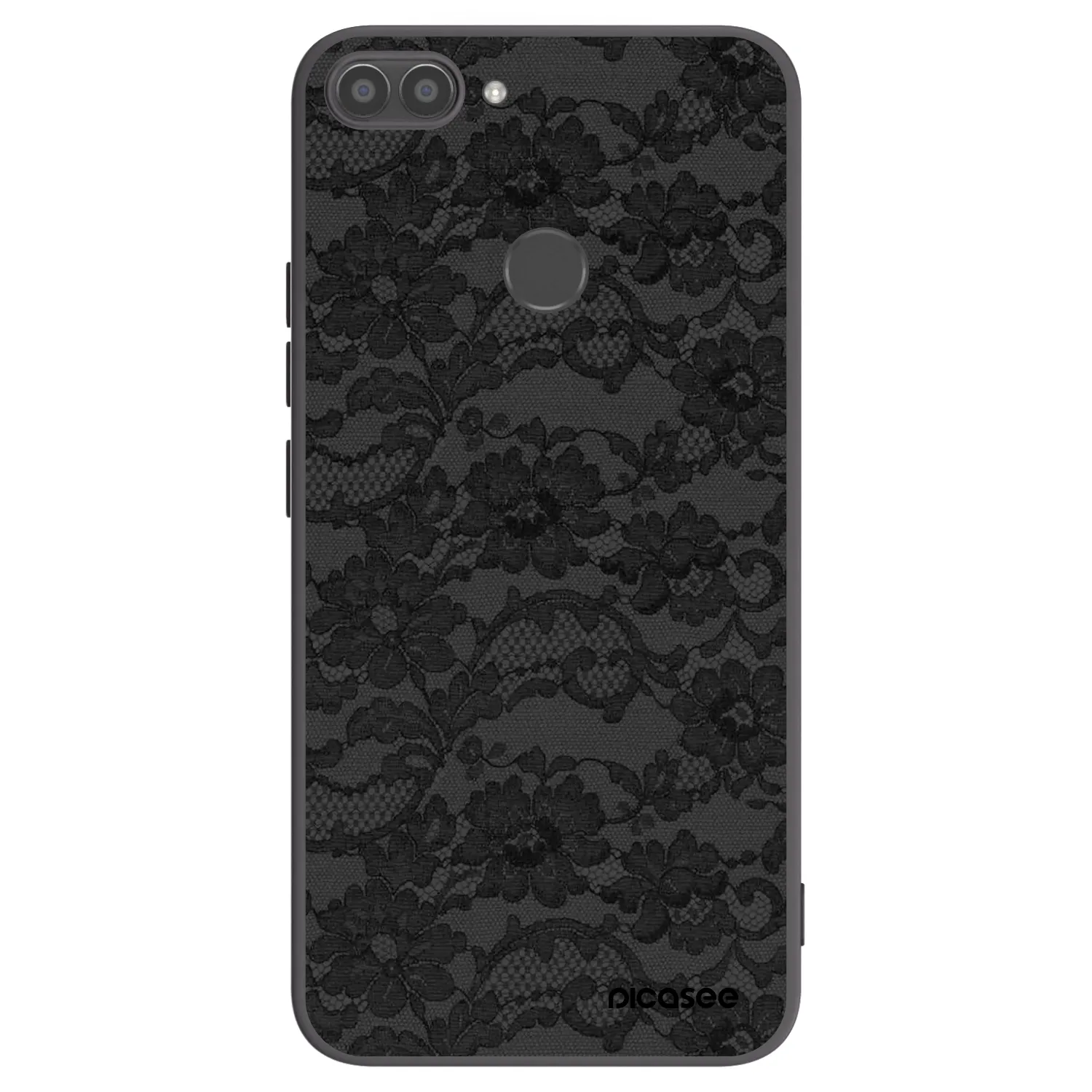 Picasee silikónový čierny obal pre Huawei P Smart - Dark Elegance