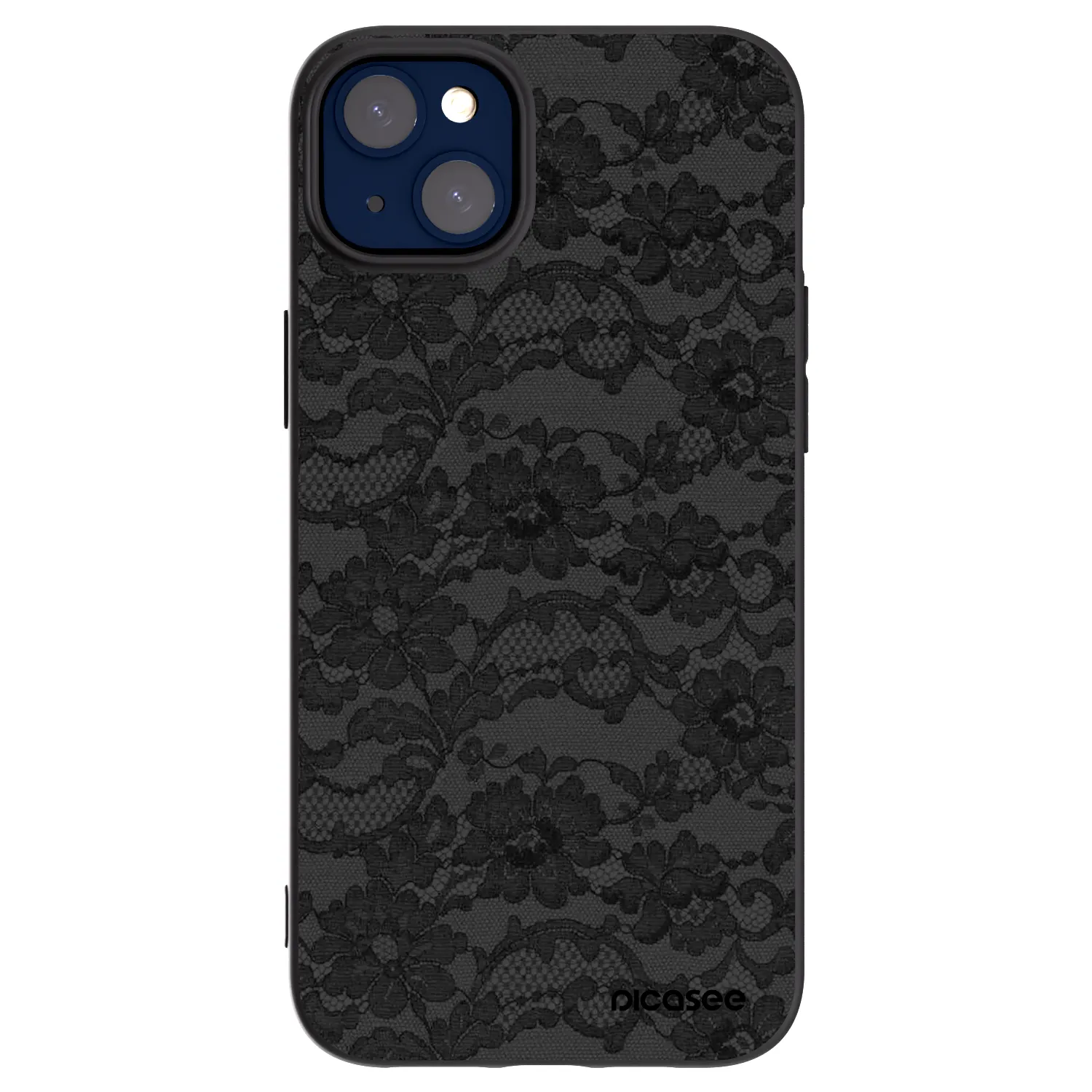 Picasee silikónový čierny obal pre Apple iPhone 14 Plus - Dark Elegance