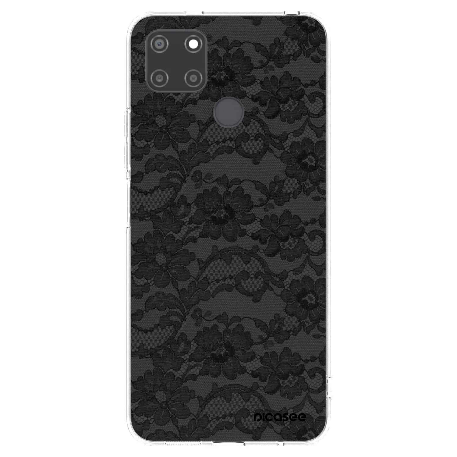 Picasee silikónový prehľadný obal pre Realme C21Y - Dark Elegance
