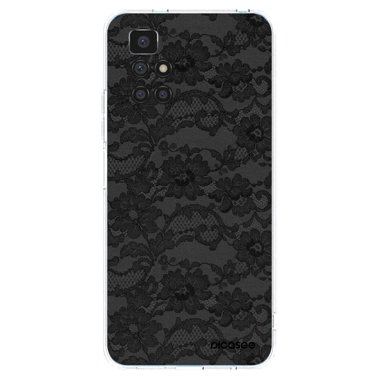 Picasee silikónový prehľadný obal pre Xiaomi Redmi 10 (2022) - Dark Elegance