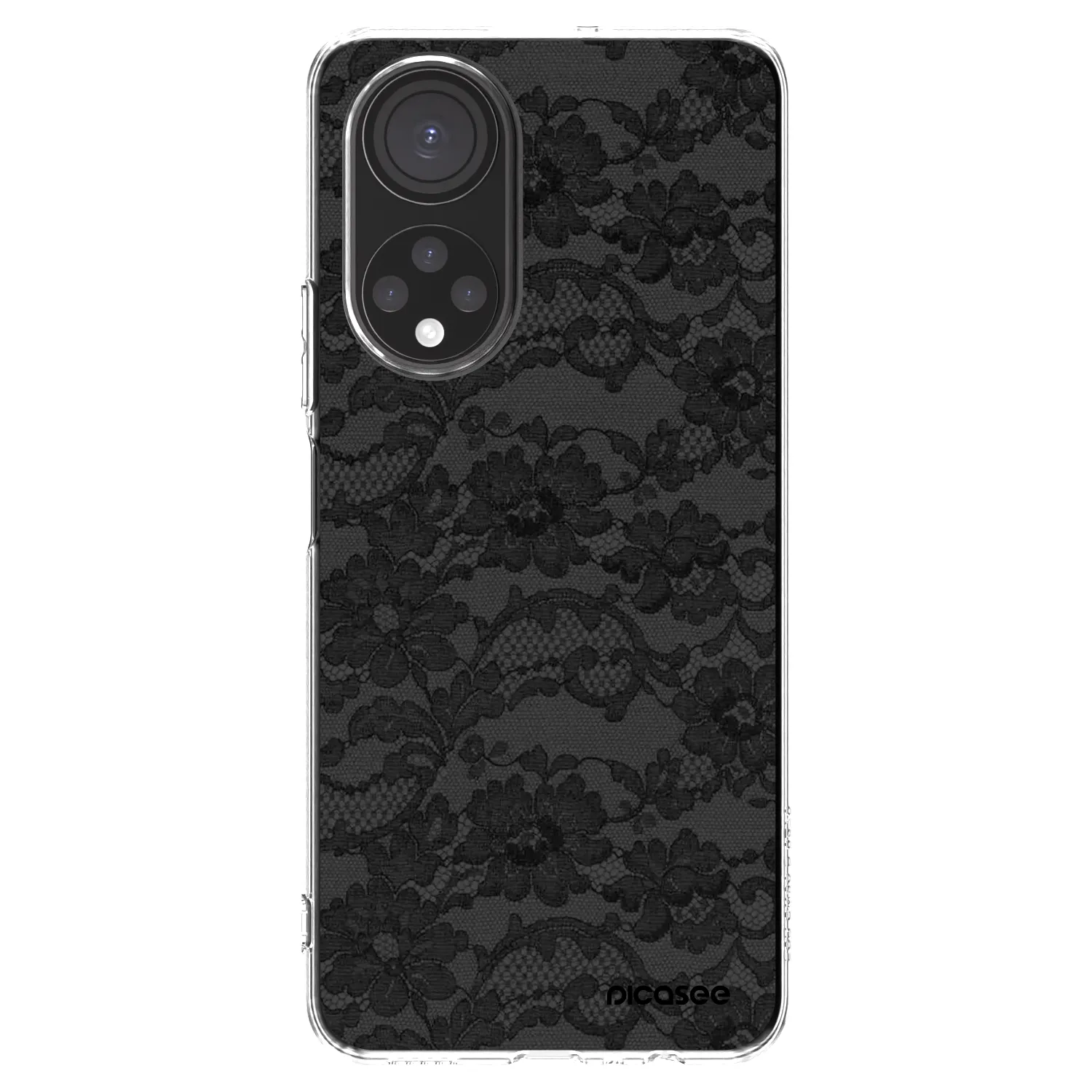 Picasee silikónový prehľadný obal pre Honor X7 - Dark Elegance