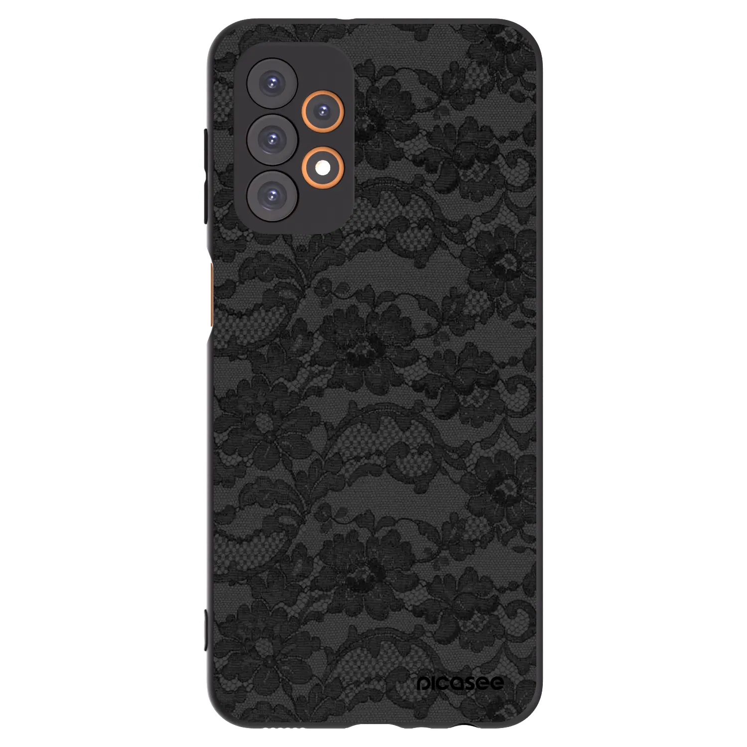Picasee silikónový čierny obal pre Samsung Galaxy A23 A235F 4G - Dark Elegance