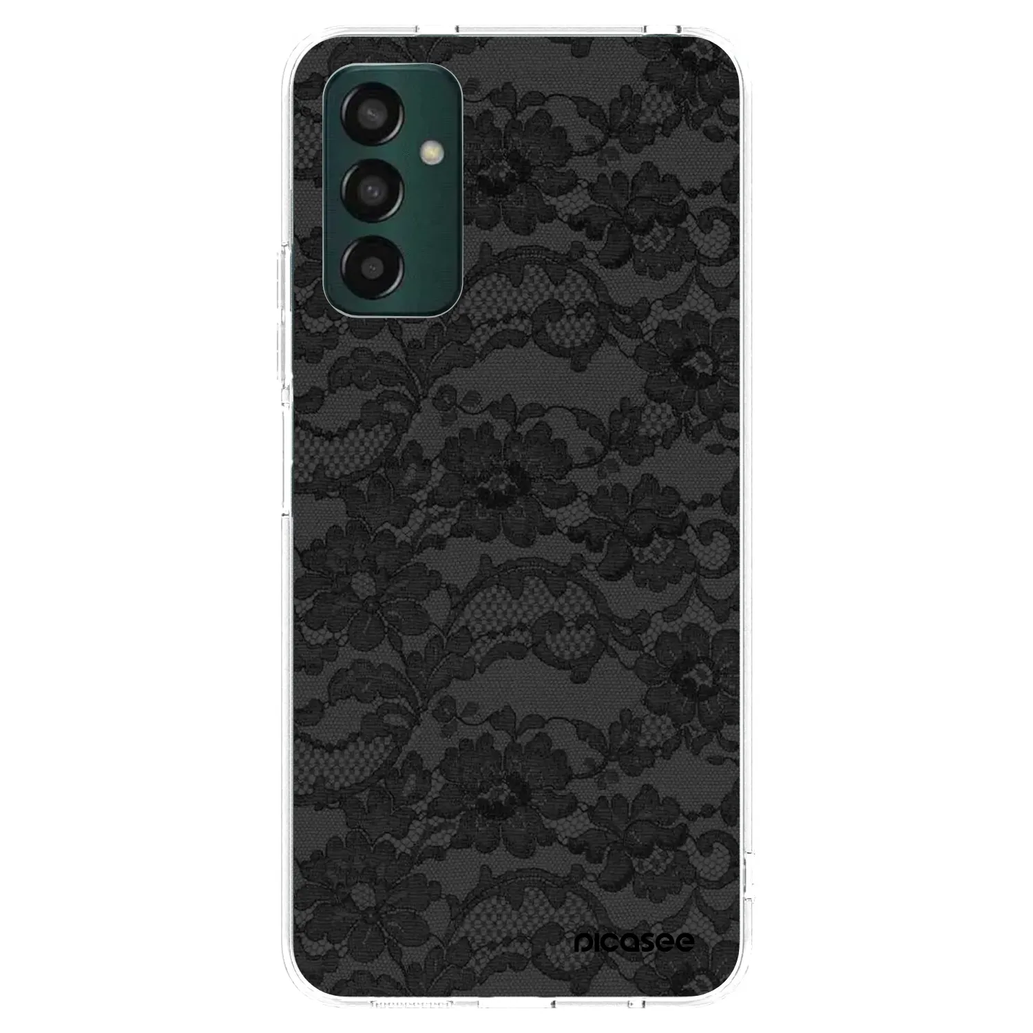 Picasee silikónový prehľadný obal pre Samsung Galaxy M23 5G - Dark Elegance