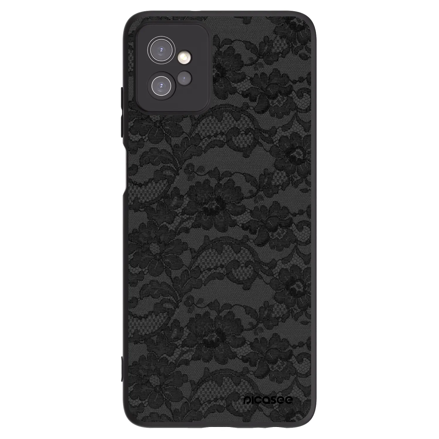 Picasee silikónový čierny obal pre Motorola Moto G32 - Dark Elegance