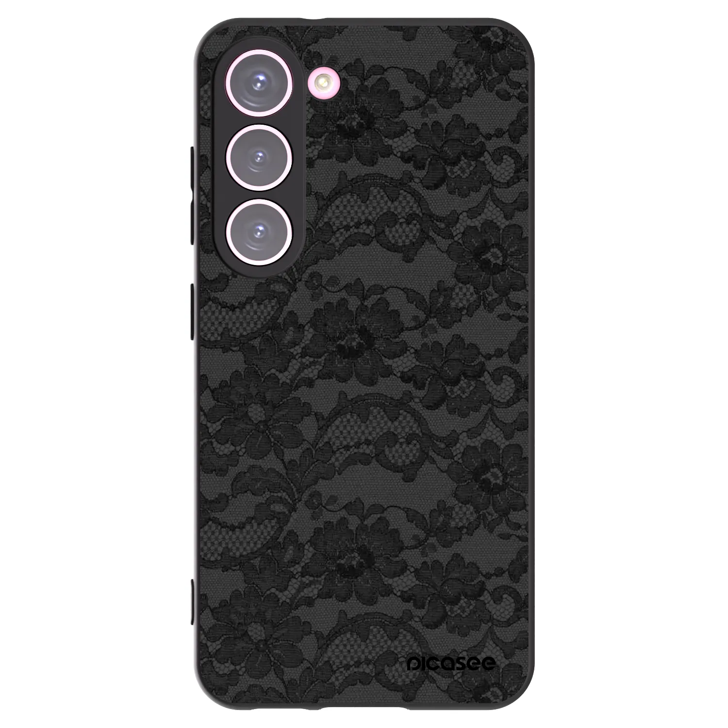 Picasee silikónový čierny obal pre Samsung Galaxy S23 5G - Dark Elegance