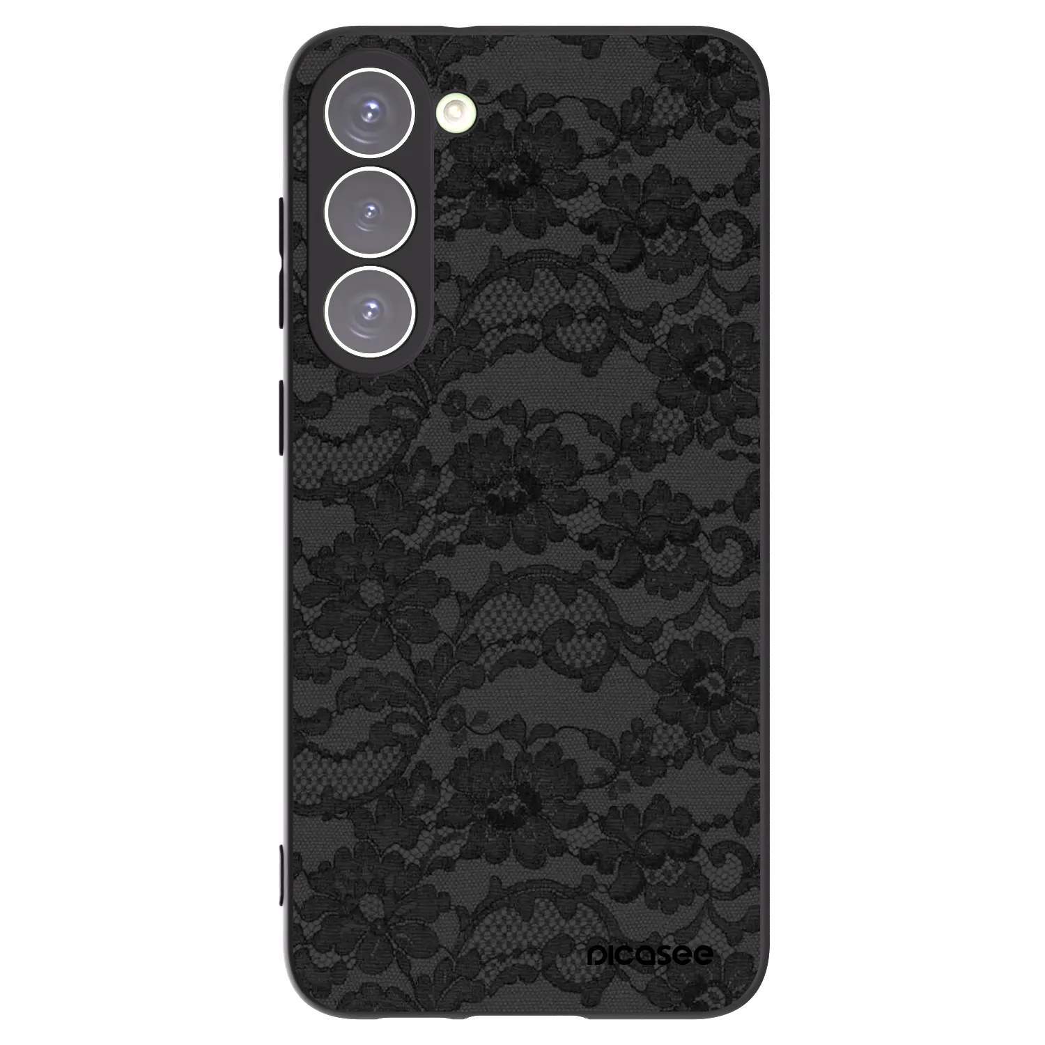 Picasee silikónový čierny obal pre Samsung Galaxy S23+ 5G - Dark Elegance