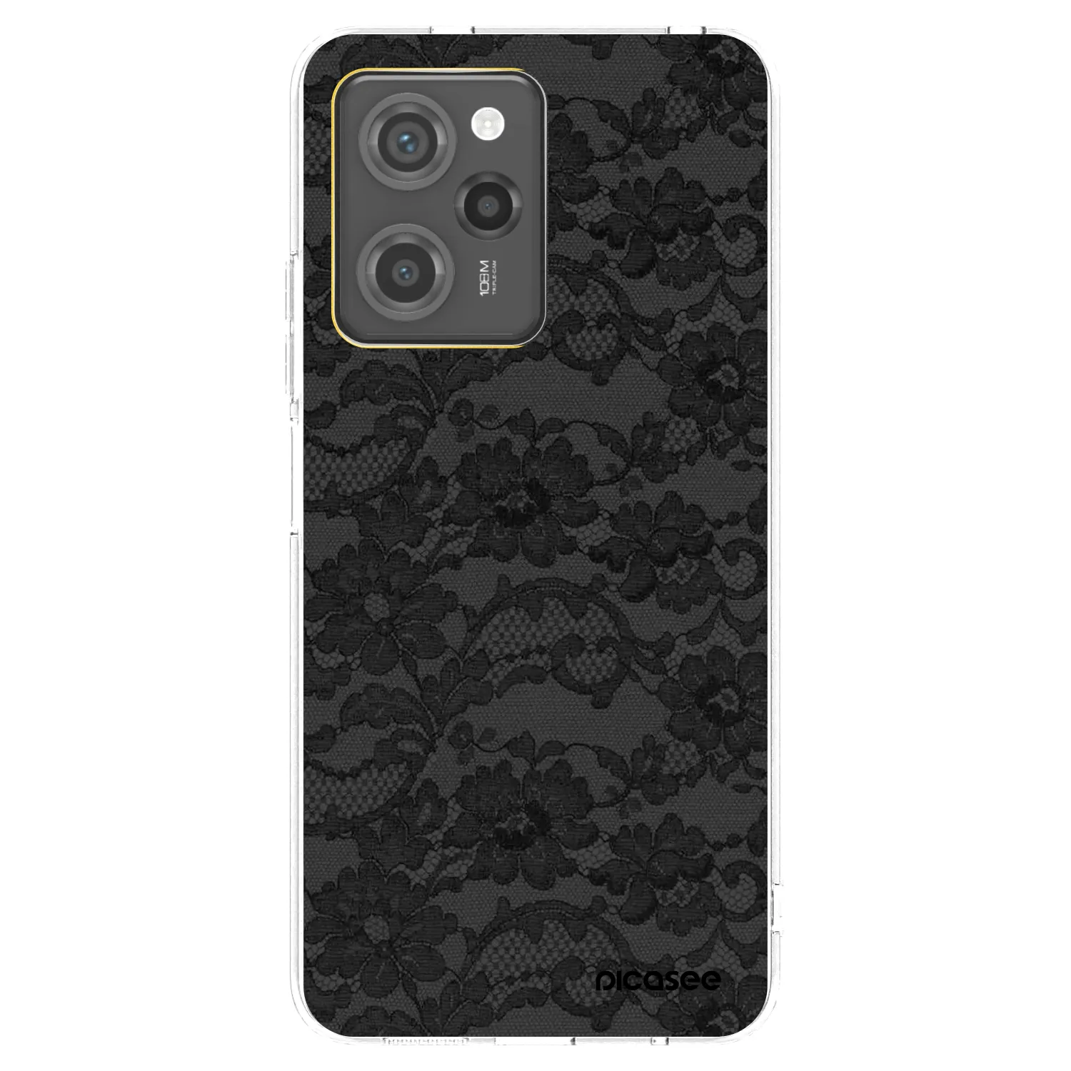 Picasee silikónový prehľadný obal pre Xiaomi Poco X5 Pro - Dark Elegance