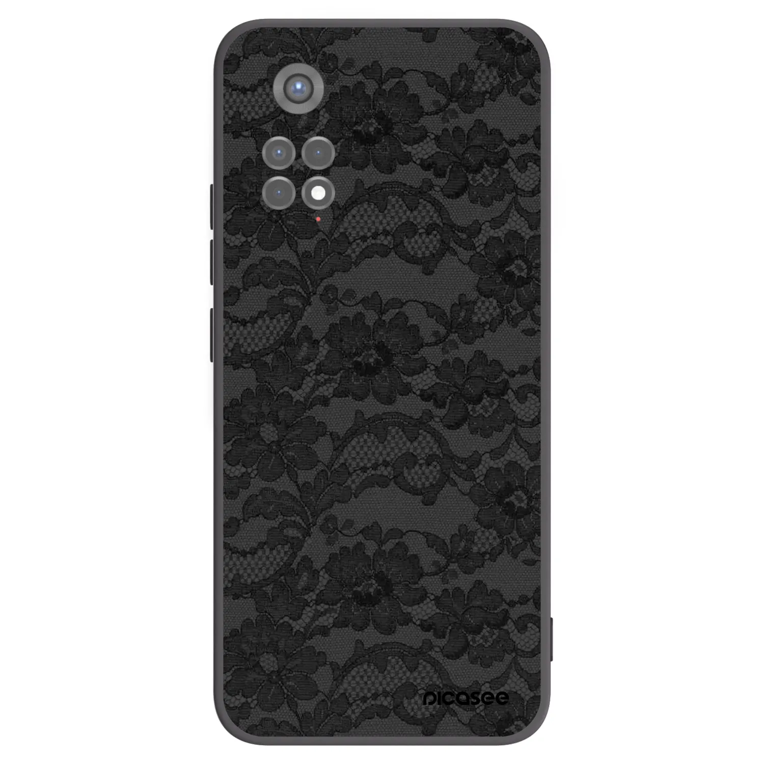 Picasee silikónový čierny obal pre Xiaomi Redmi Note 11S 5G - Dark Elegance