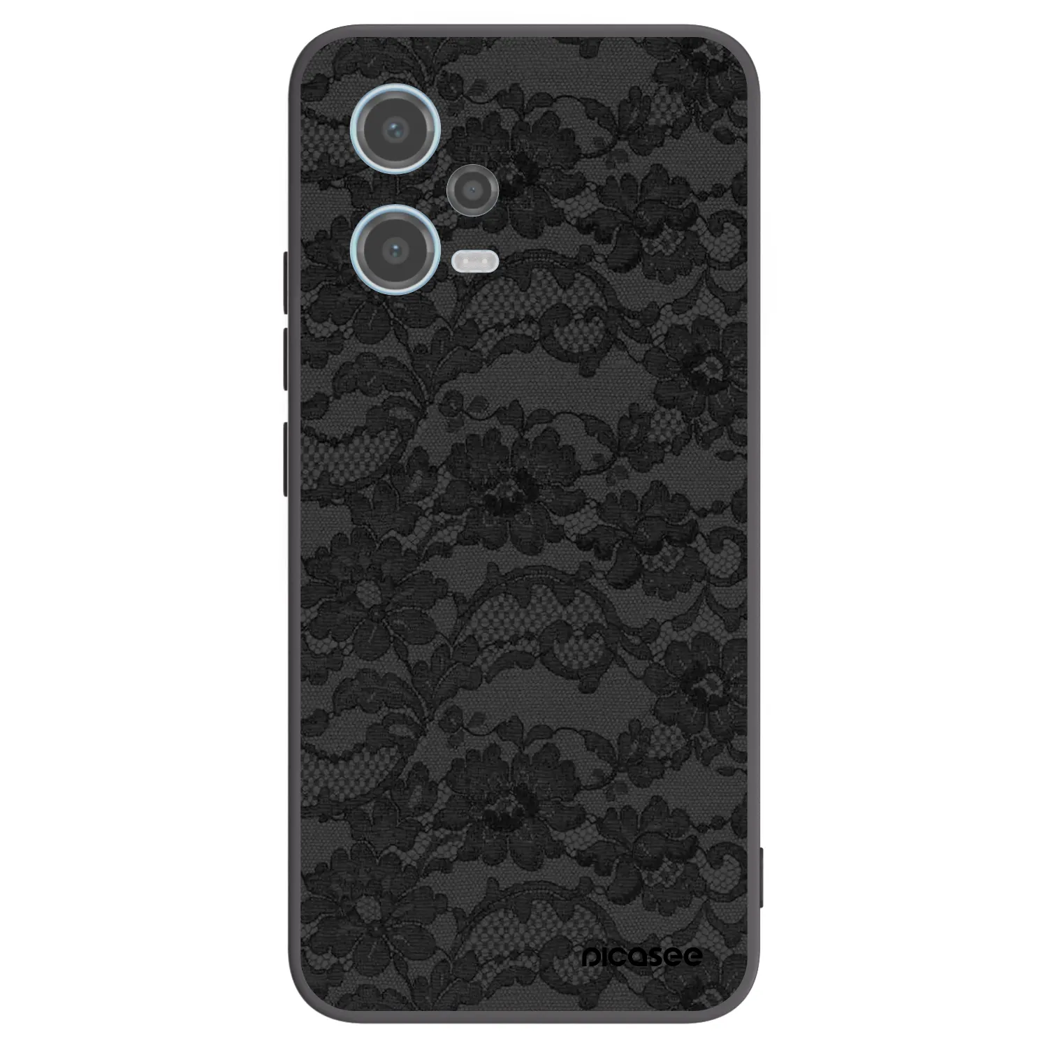 Picasee silikónový čierny obal pre Xiaomi Redmi Note 12 5G - Dark Elegance