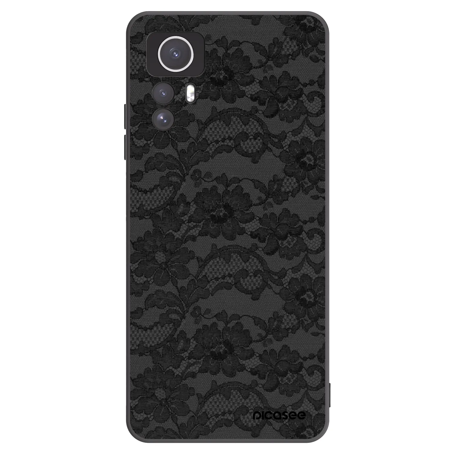 Picasee silikónový čierny obal pre Xiaomi Redmi Note 12S - Dark Elegance