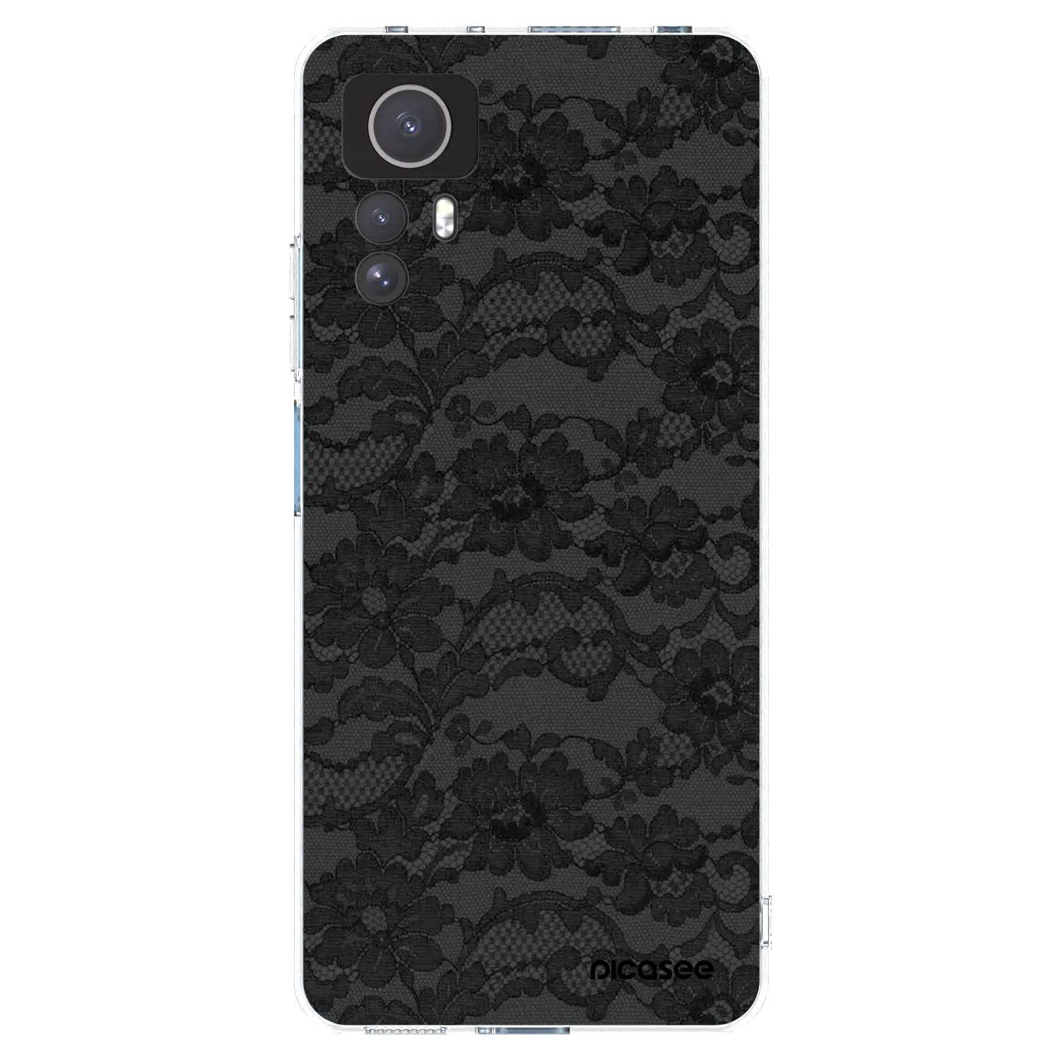 Picasee silikónový prehľadný obal pre Xiaomi Redmi Note 12S - Dark Elegance