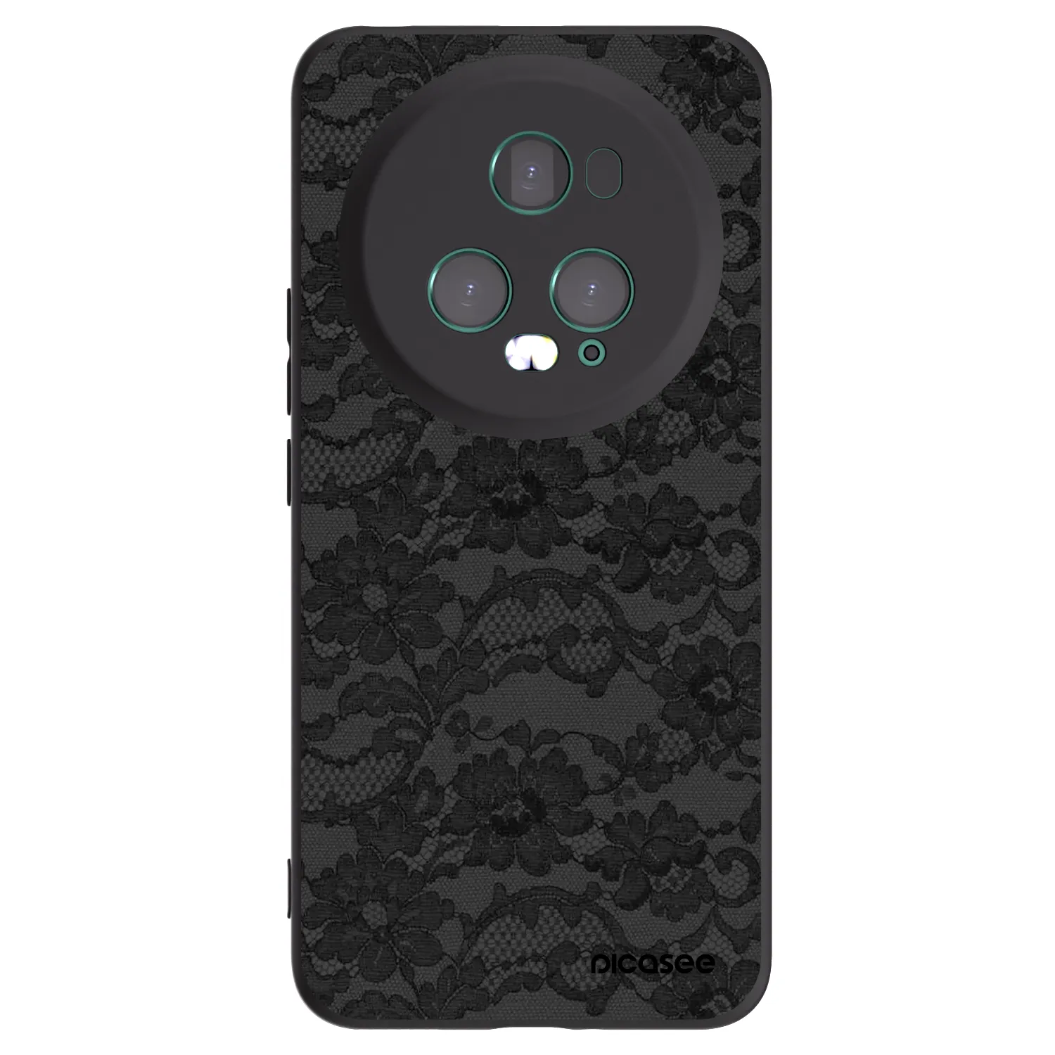 Picasee silikónový čierny obal pre Honor Magic5 Pro - Dark Elegance