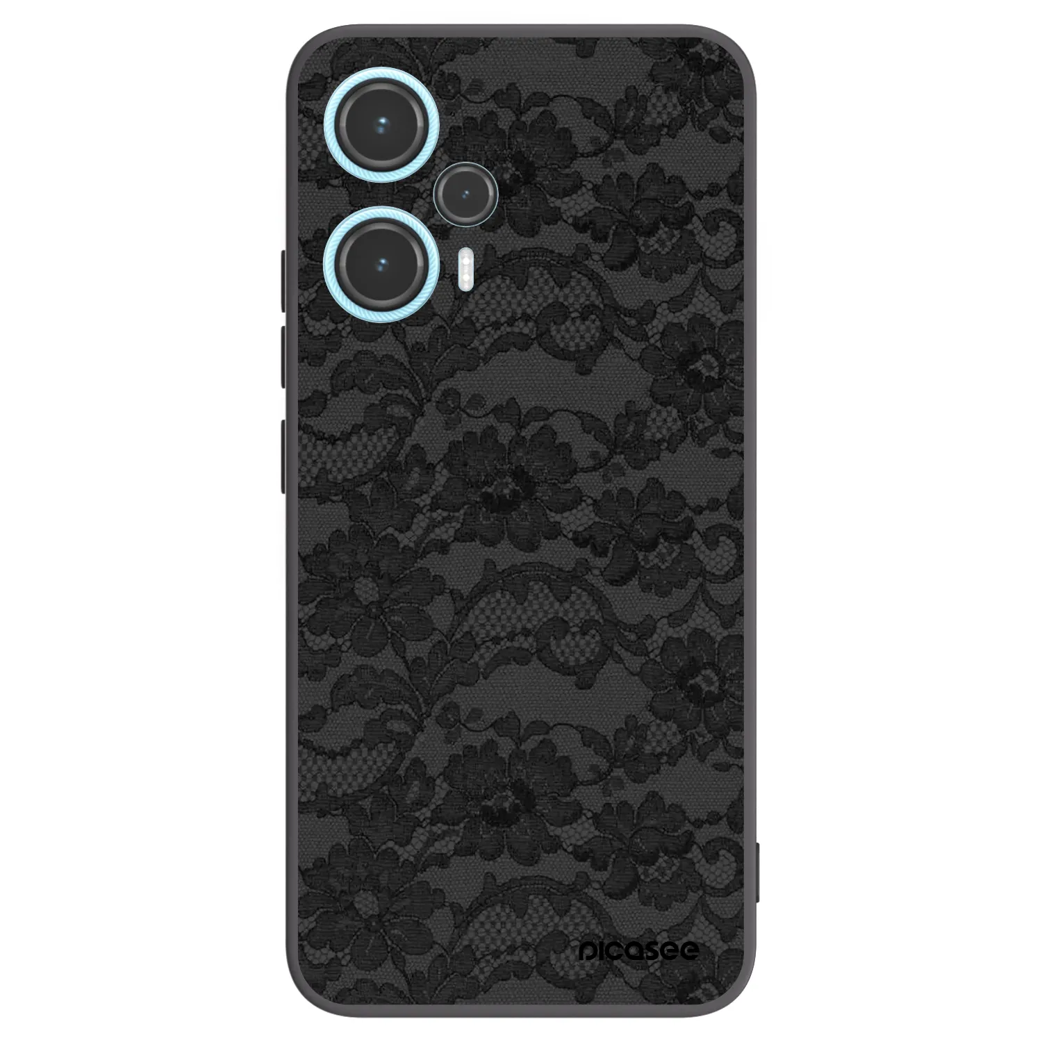Picasee silikónový čierny obal pre Xiaomi Poco F5 - Dark Elegance