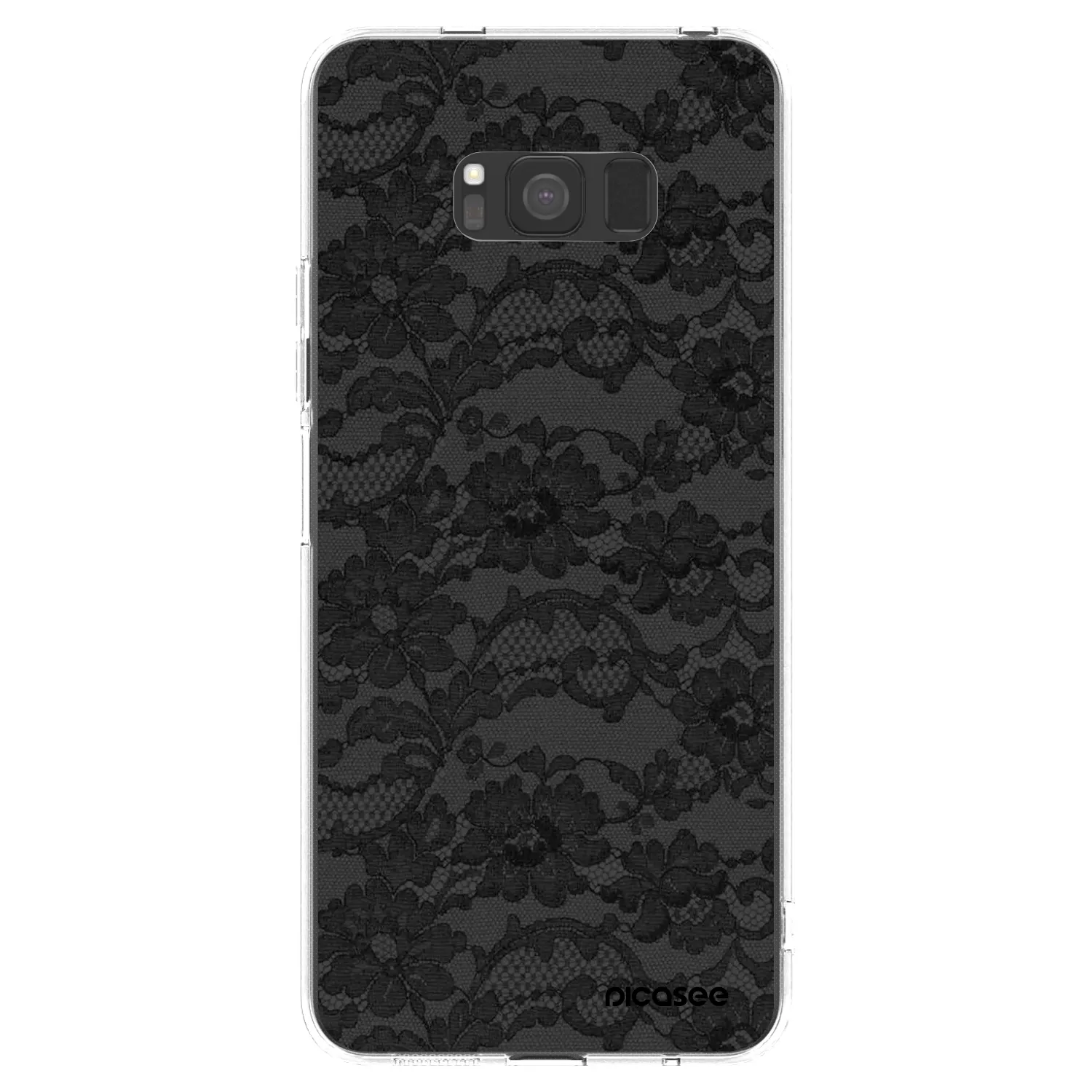 Picasee silikónový prehľadný obal pre Samsung Galaxy S8 G950F - Dark Elegance