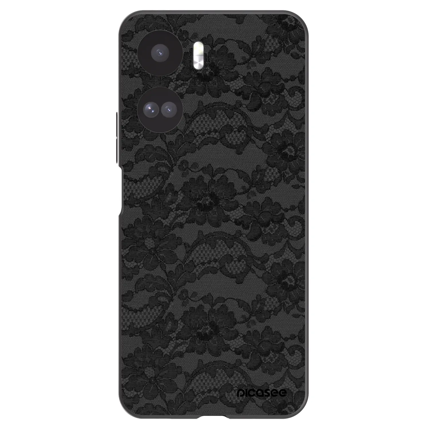 Picasee silikónový čierny obal pre Honor 90 Lite 5G - Dark Elegance