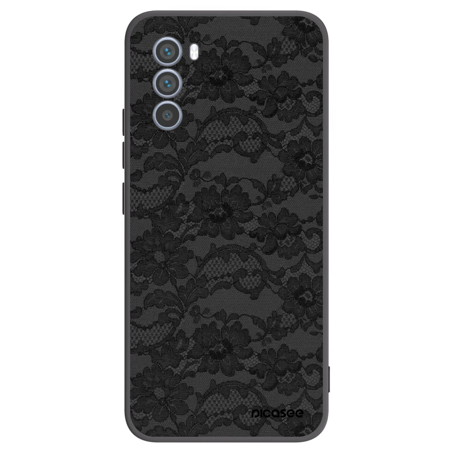Picasee silikónový čierny obal pre Motorola Moto G62 - Dark Elegance