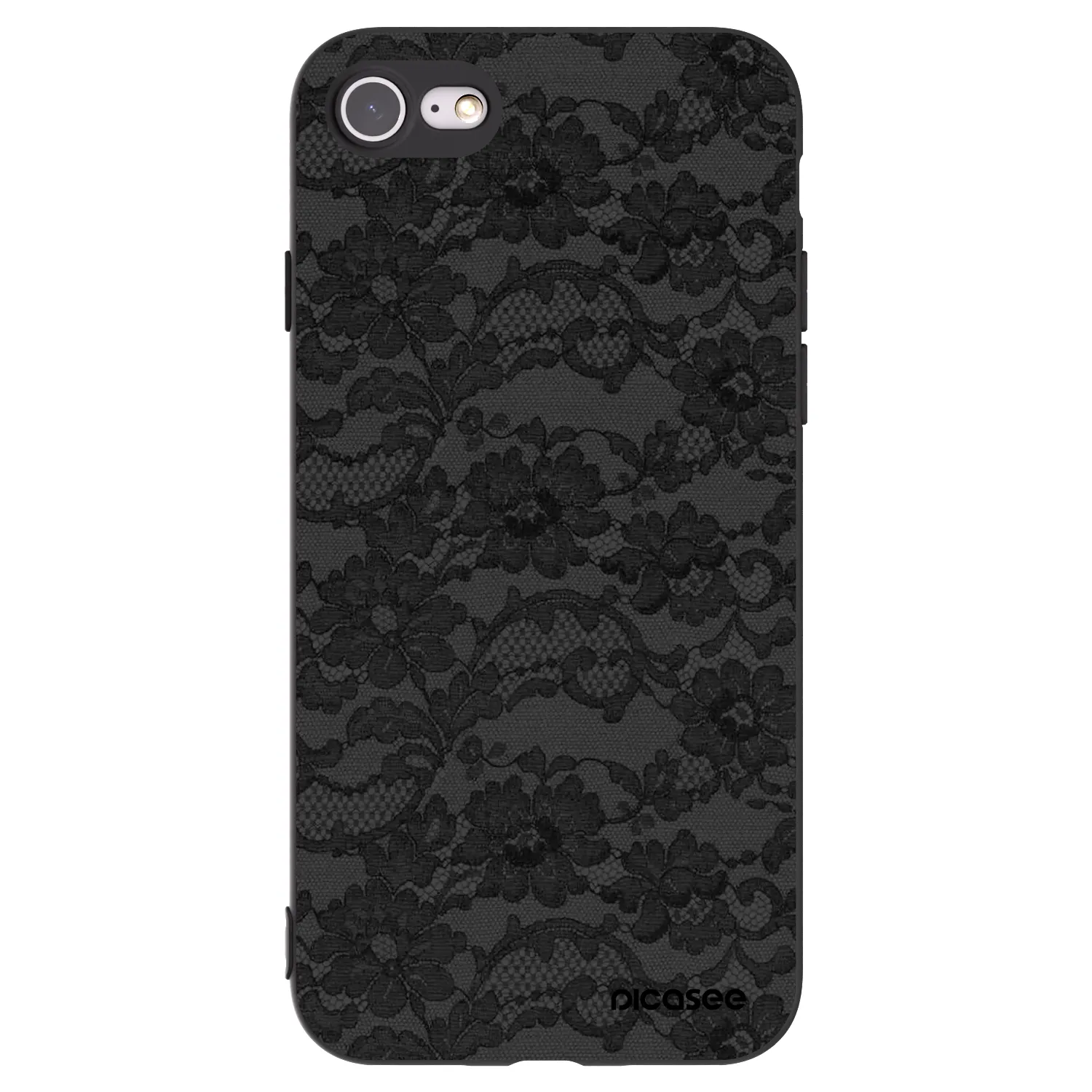 Picasee silikónový čierny obal pre Apple iPhone 7 - Dark Elegance