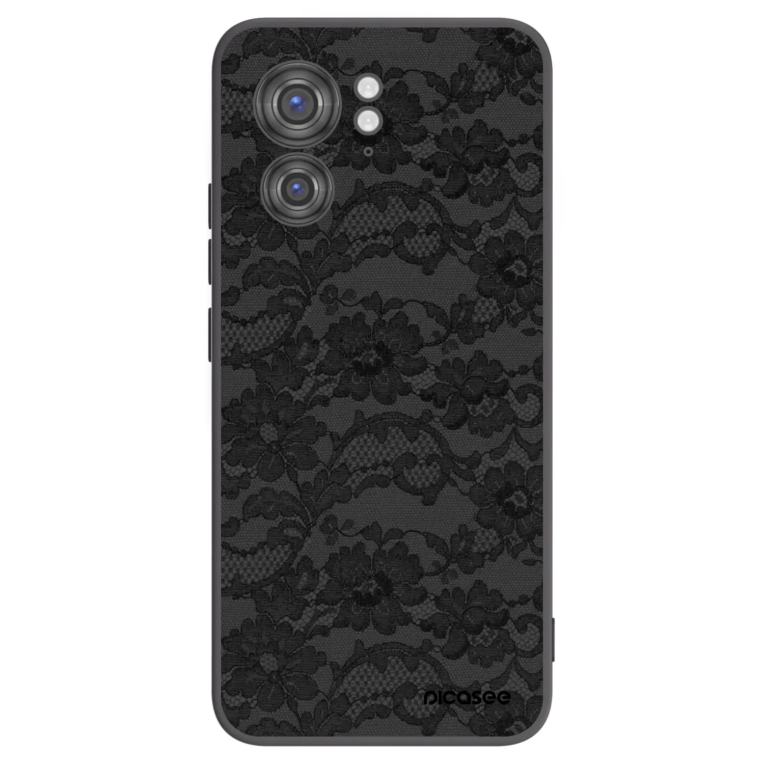 Picasee silikónový čierny obal pre Motorola Edge 40 - Dark Elegance