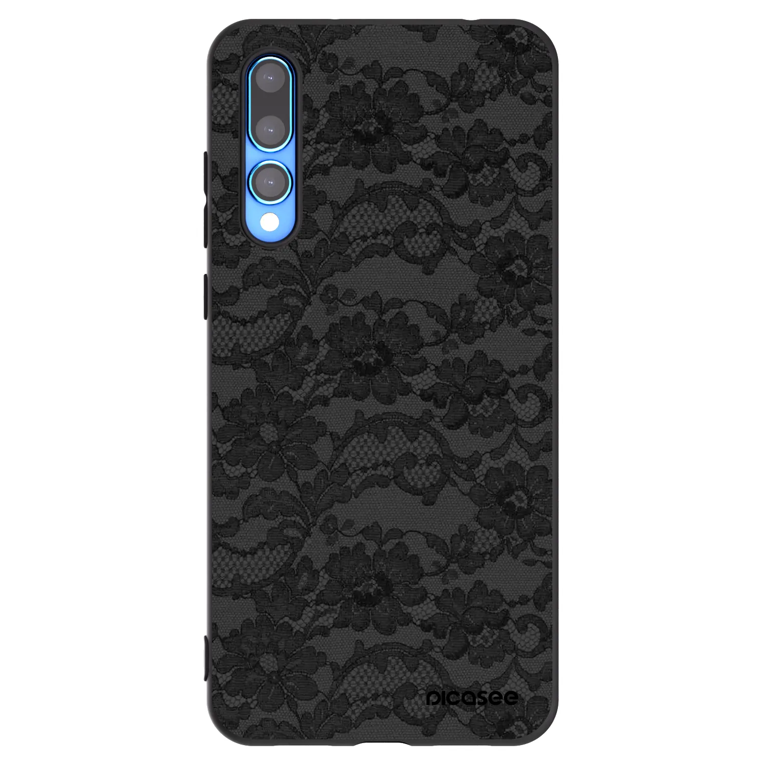 Picasee silikónový čierny obal pre Huawei P20 Pro - Dark Elegance