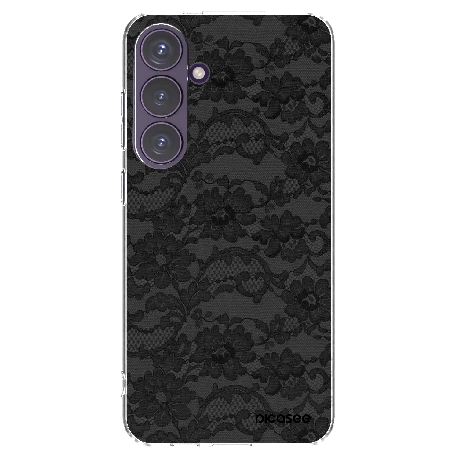 Picasee silikónový prehľadný obal pre Samsung Galaxy S24+ S926B 5G - Dark Elegance