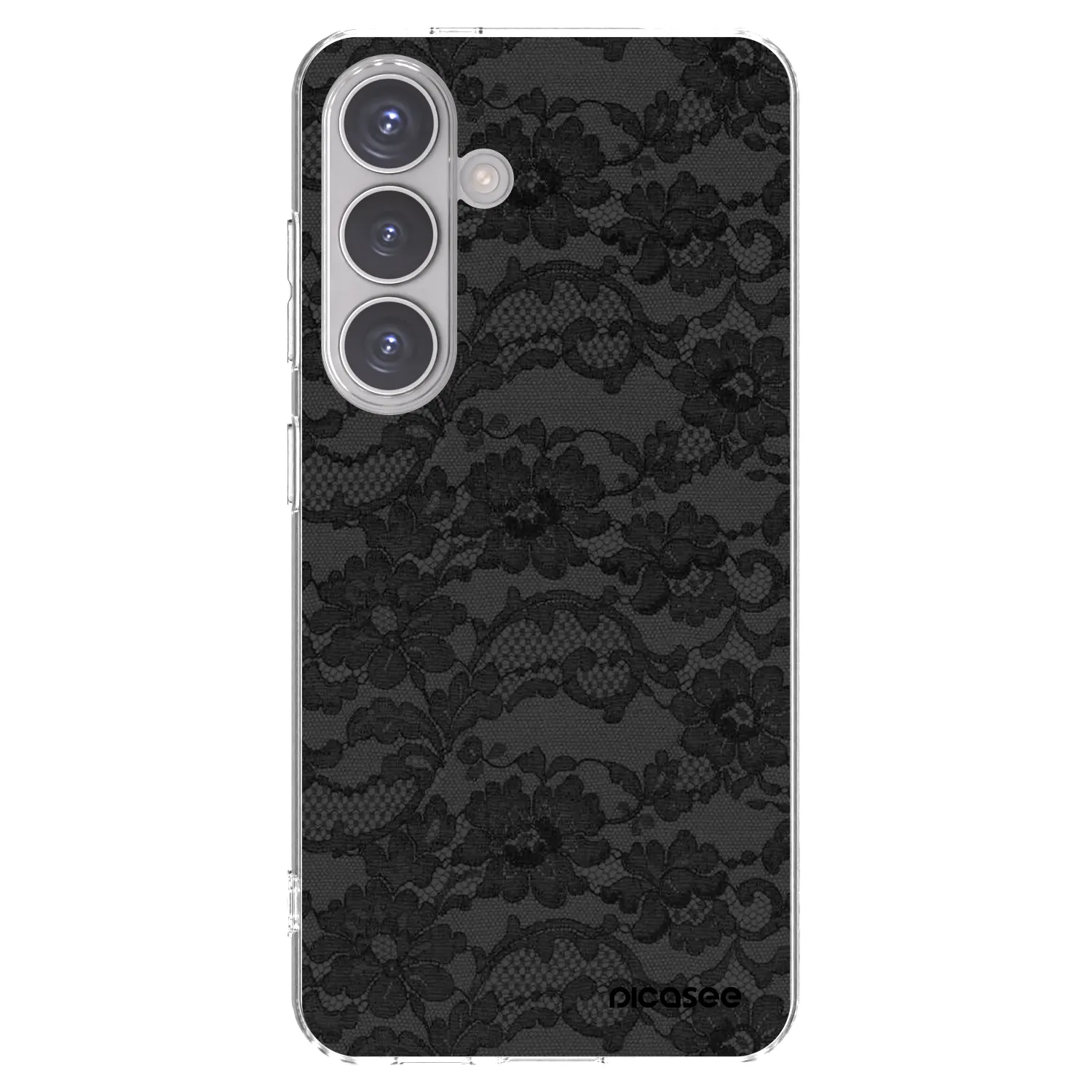 Picasee silikónový prehľadný obal pre Samsung Galaxy S24 S921B 5G - Dark Elegance