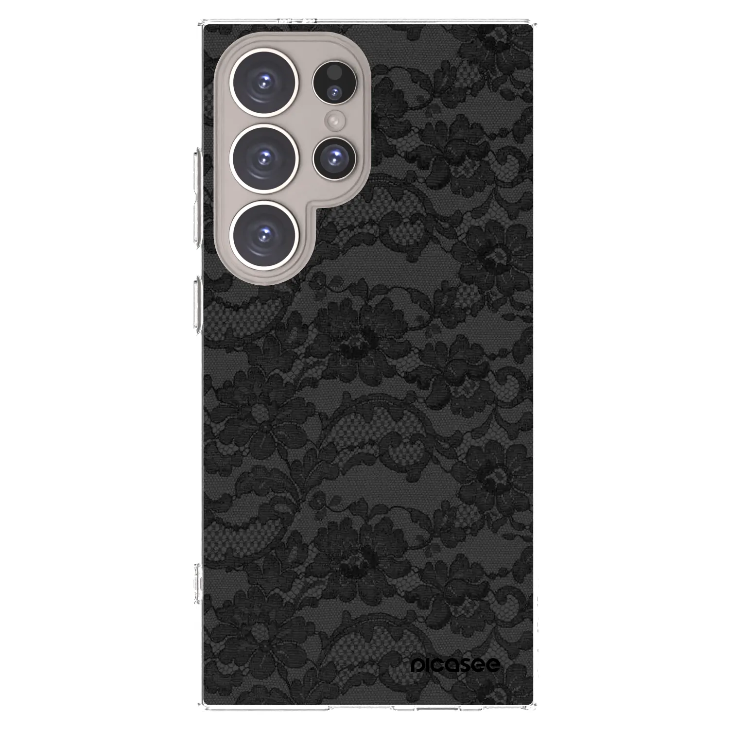Picasee silikónový prehľadný obal pre Samsung Galaxy S24 Ultra S928B 5G - Dark Elegance