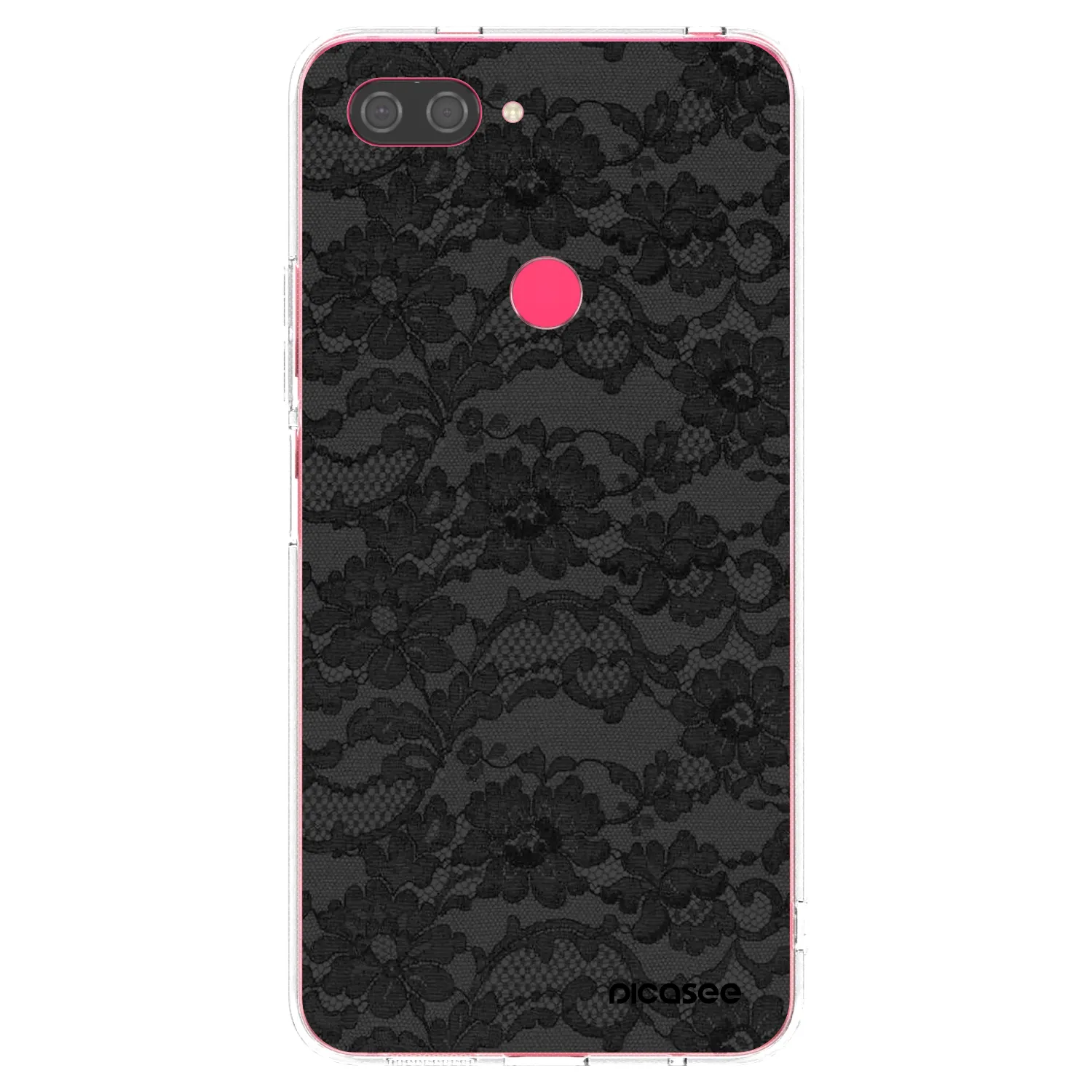 Picasee silikónový prehľadný obal pre Xiaomi Mi 8 Lite - Dark Elegance