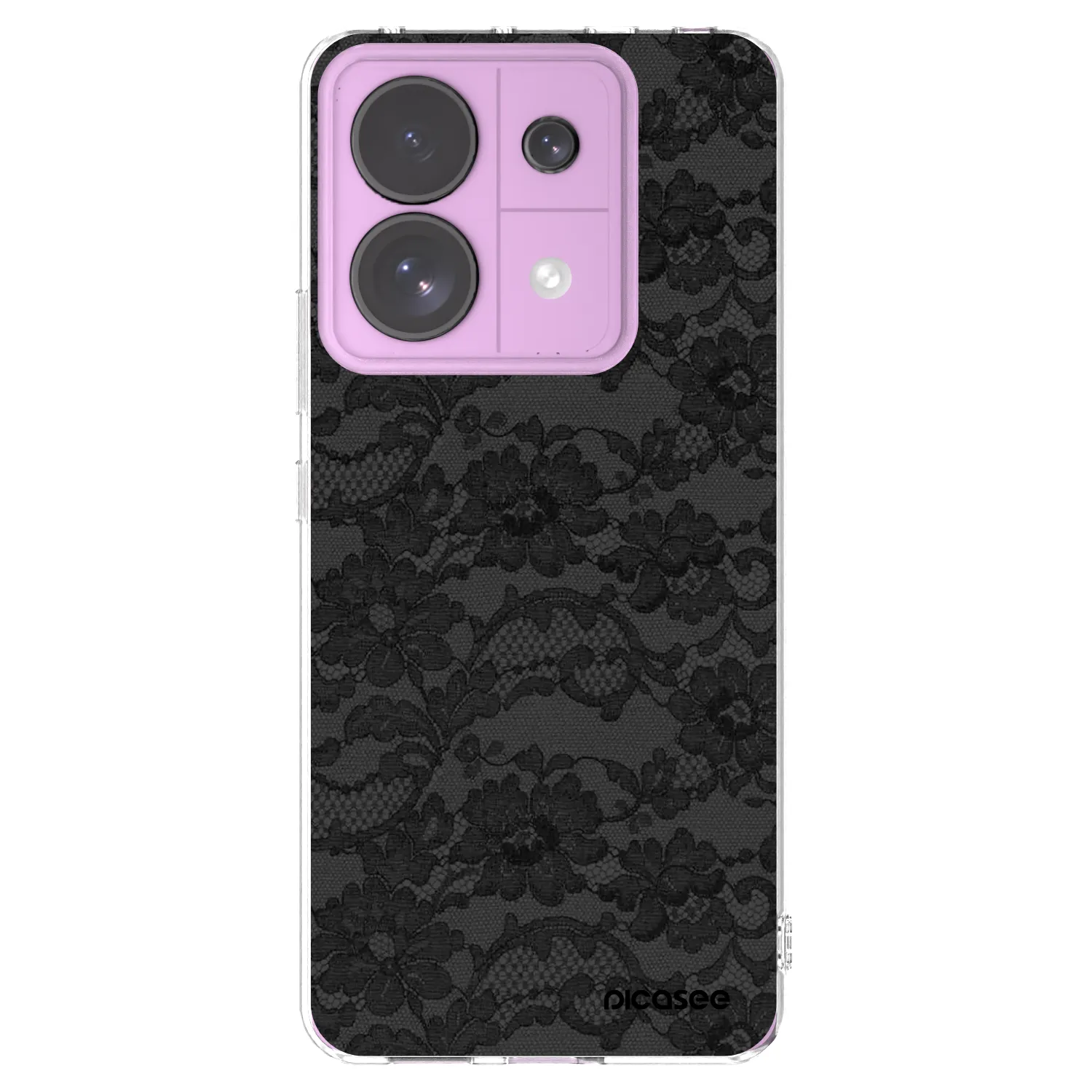 Picasee silikónový prehľadný obal pre Xiaomi Redmi Note 13 Pro 5G - Dark Elegance