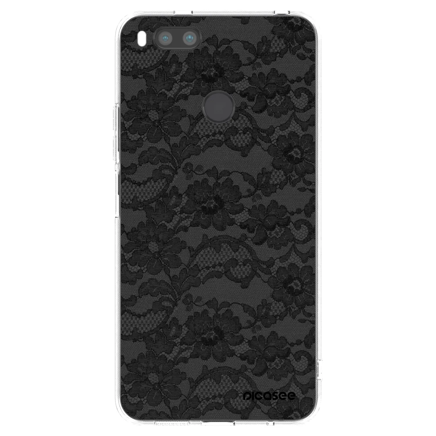 Picasee silikónový prehľadný obal pre Xiaomi Mi A1 Global - Dark Elegance