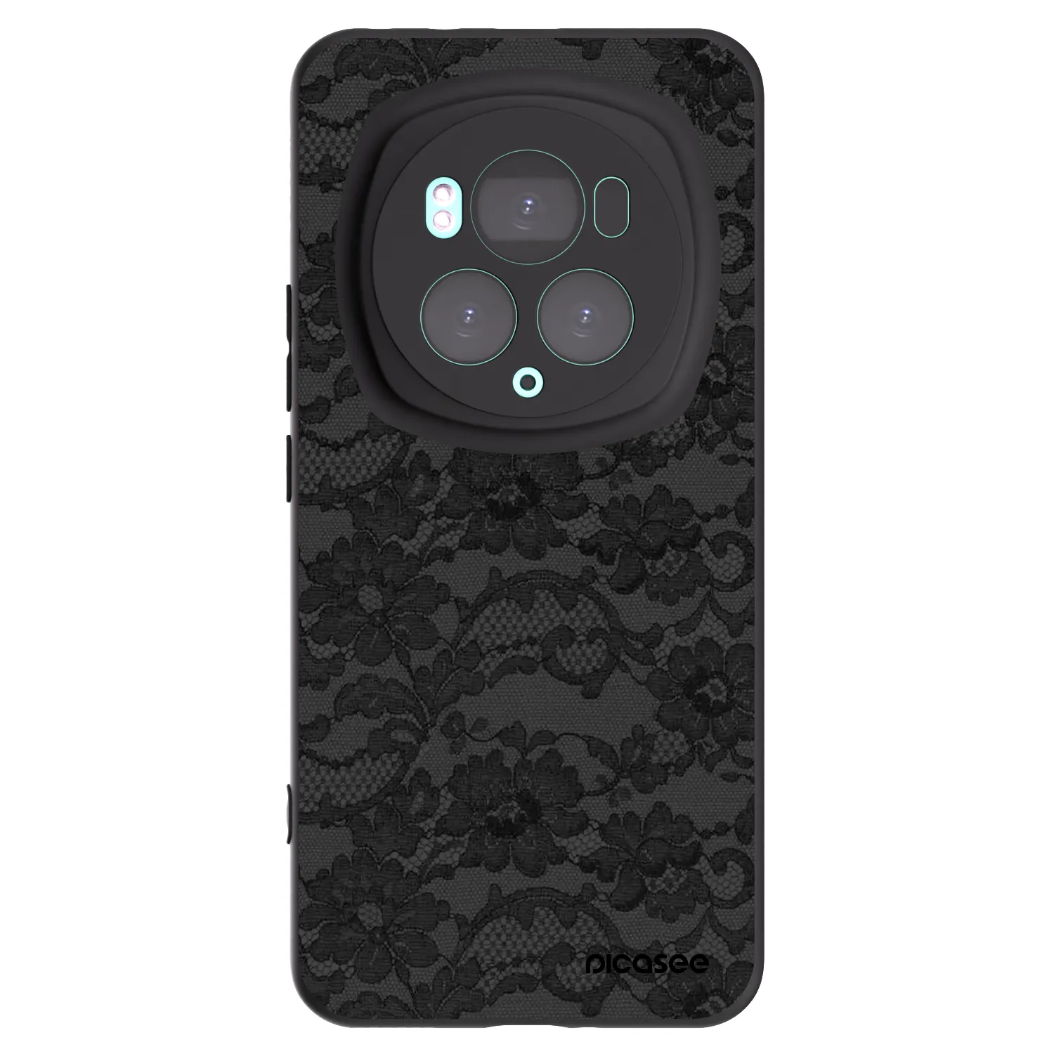 Picasee silikónový čierny obal pre Honor Magic6 Pro - Dark Elegance